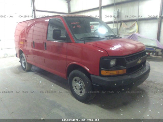 CHEVROLET EXPRESS CARGO VAN 2011 1gczgtcg3b1176115