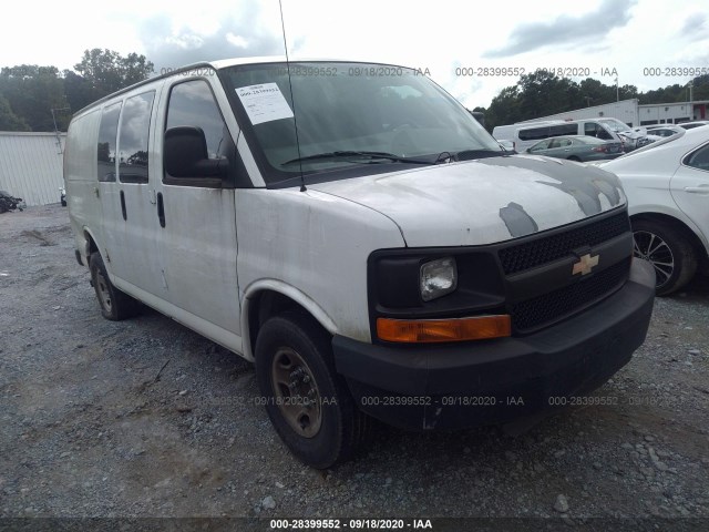 CHEVROLET EXPRESS CARGO VAN 2011 1gczgtcg4b1161400