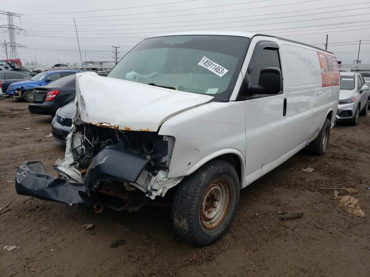 CHEVROLET EXPRESS 2012 1gczguca5c1159657