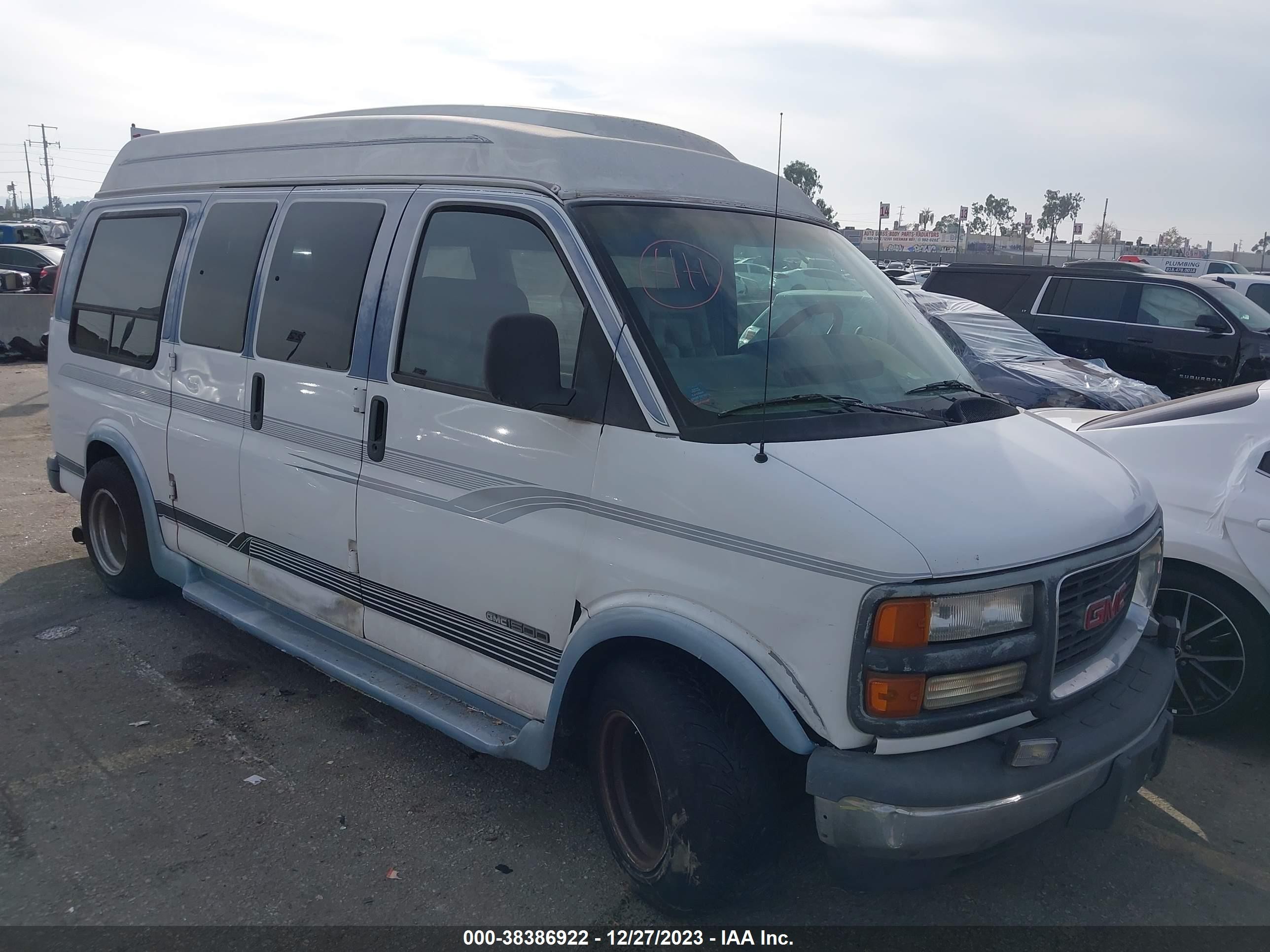 GMC SAVANA 1996 1gdfg15r2t1002622