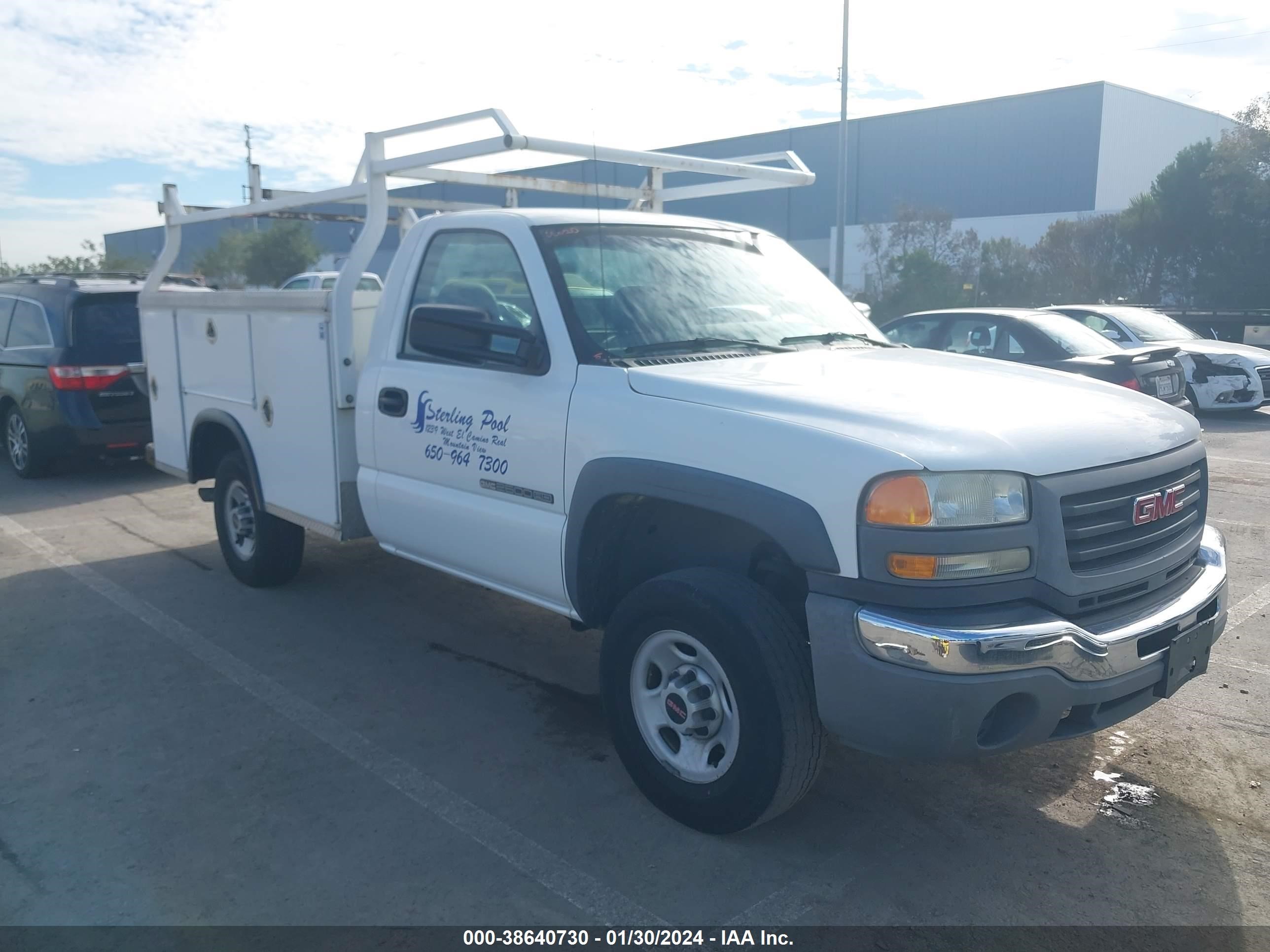 GMC SIERRA 2005 1gdhc24u75e282128