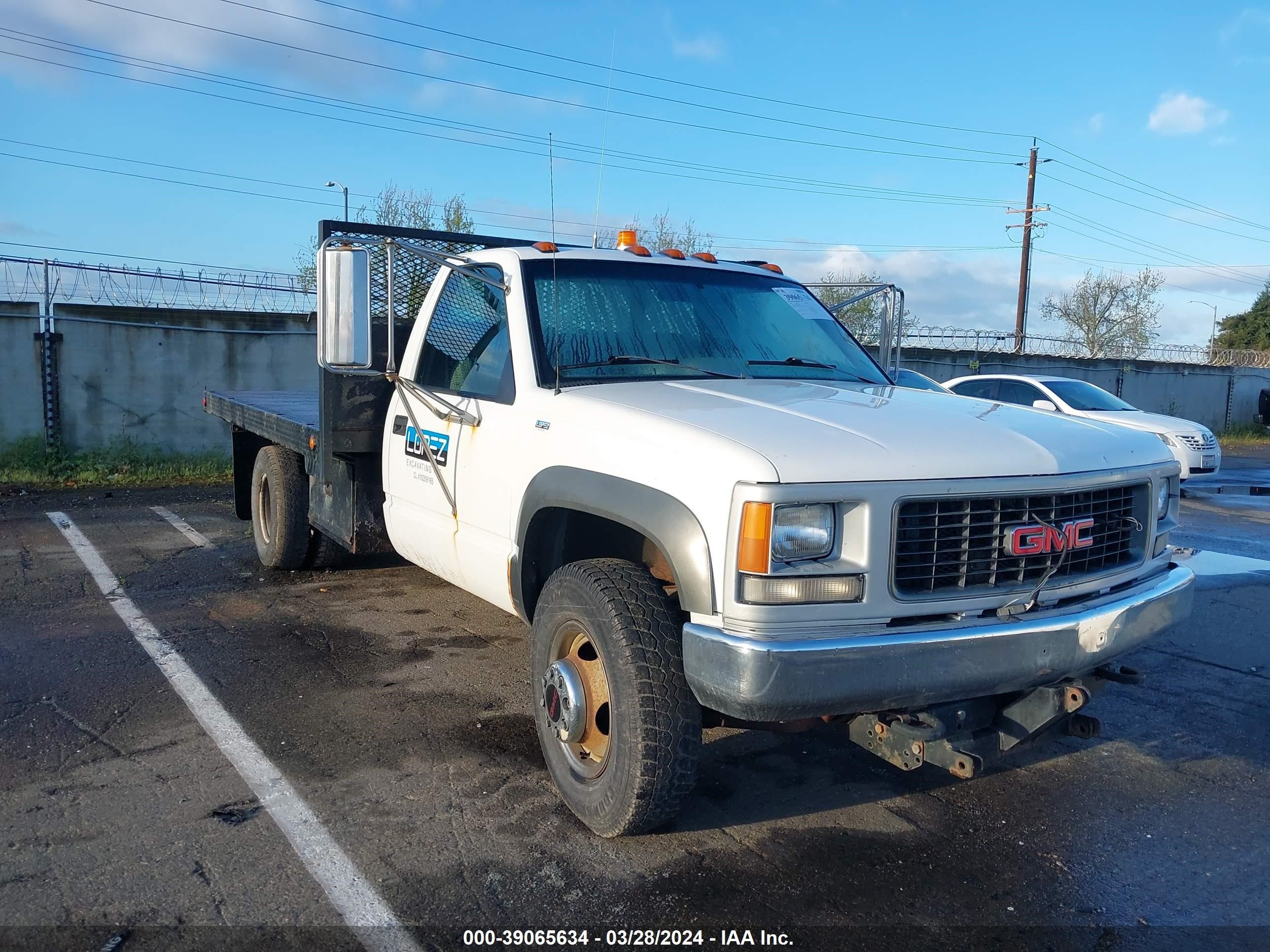 GMC SIERRA 1995 1gdjk34n5se518418