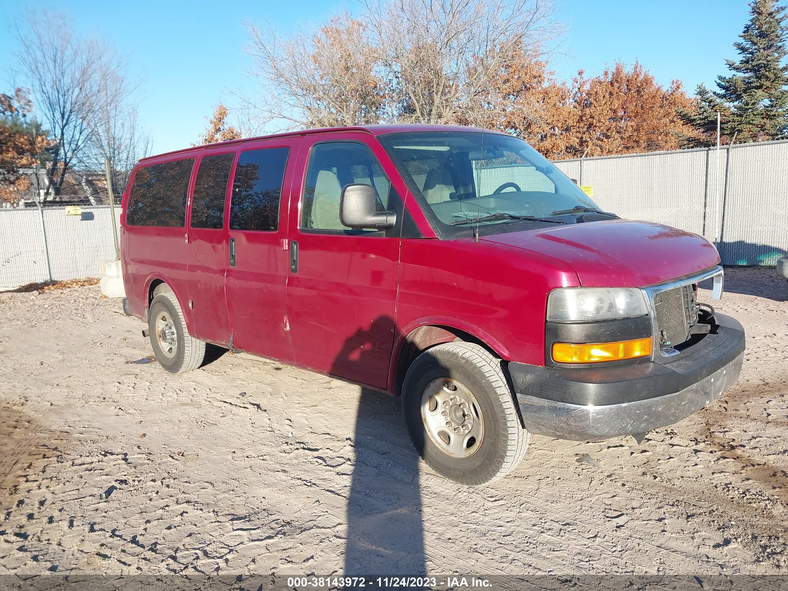 GMC SAVANA 2008 1gjgg25k281216429