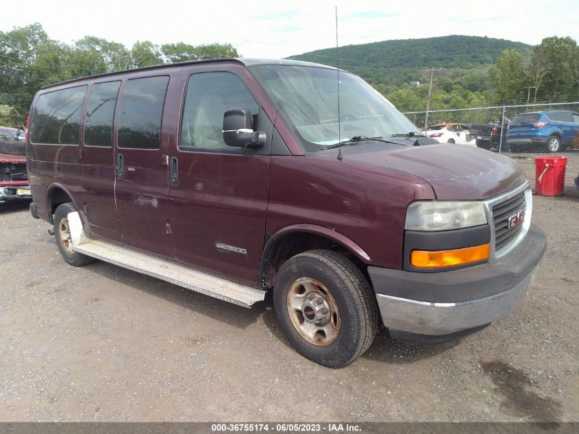 GMC SAVANA 2004 1gjgg25u041236156