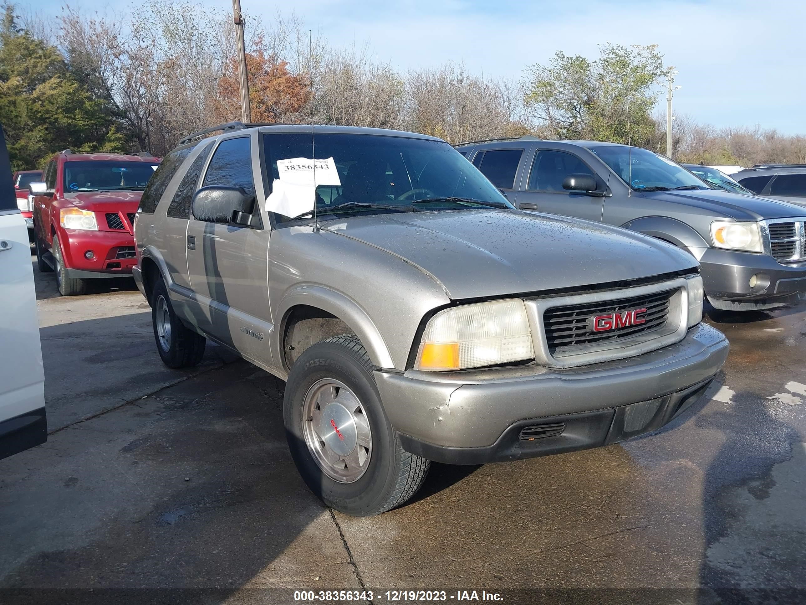 GMC JIMMY 2001 1gkcs18w91k167084