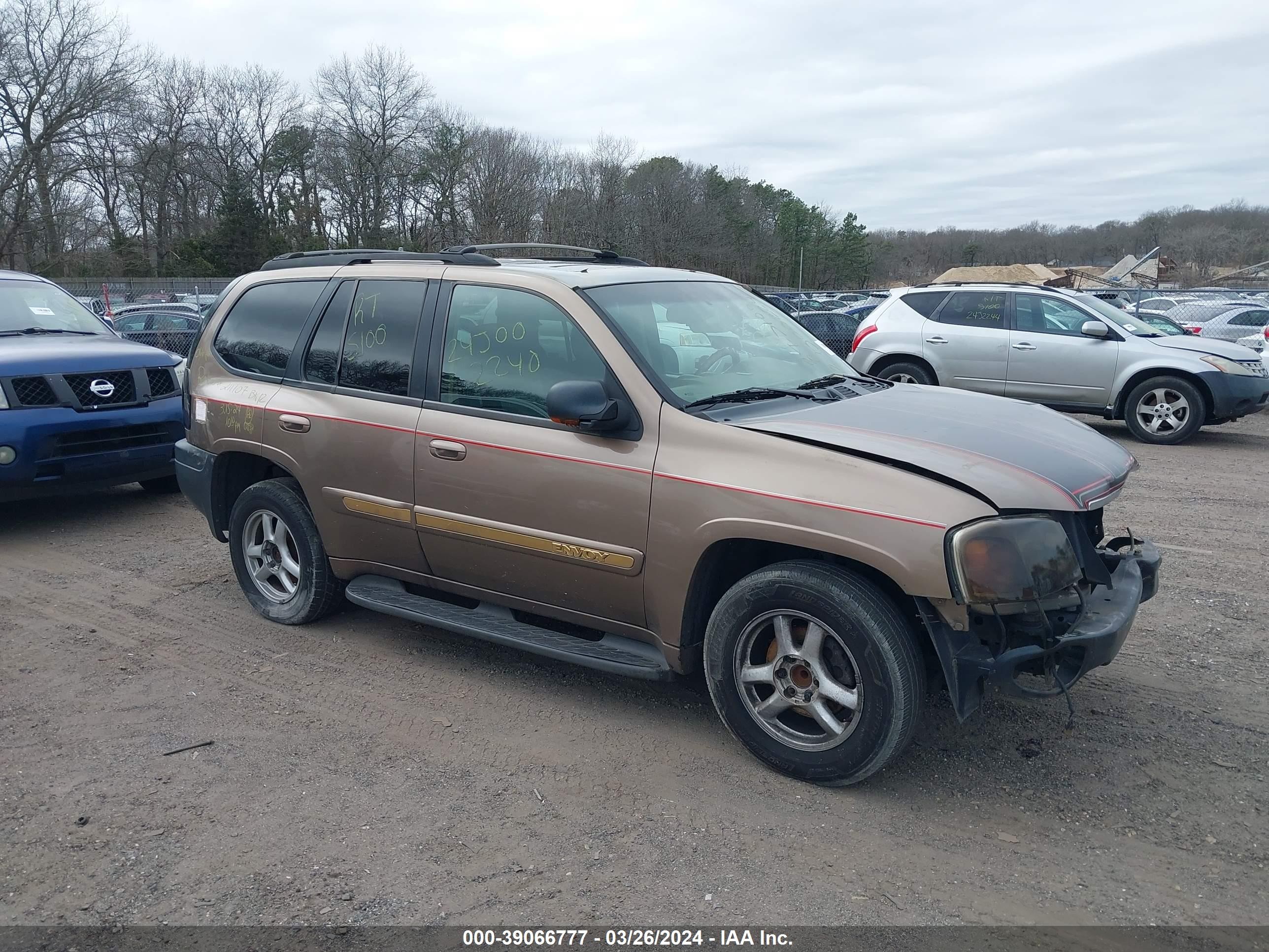 GMC ENVOY 2002 1gkdt13s222328656