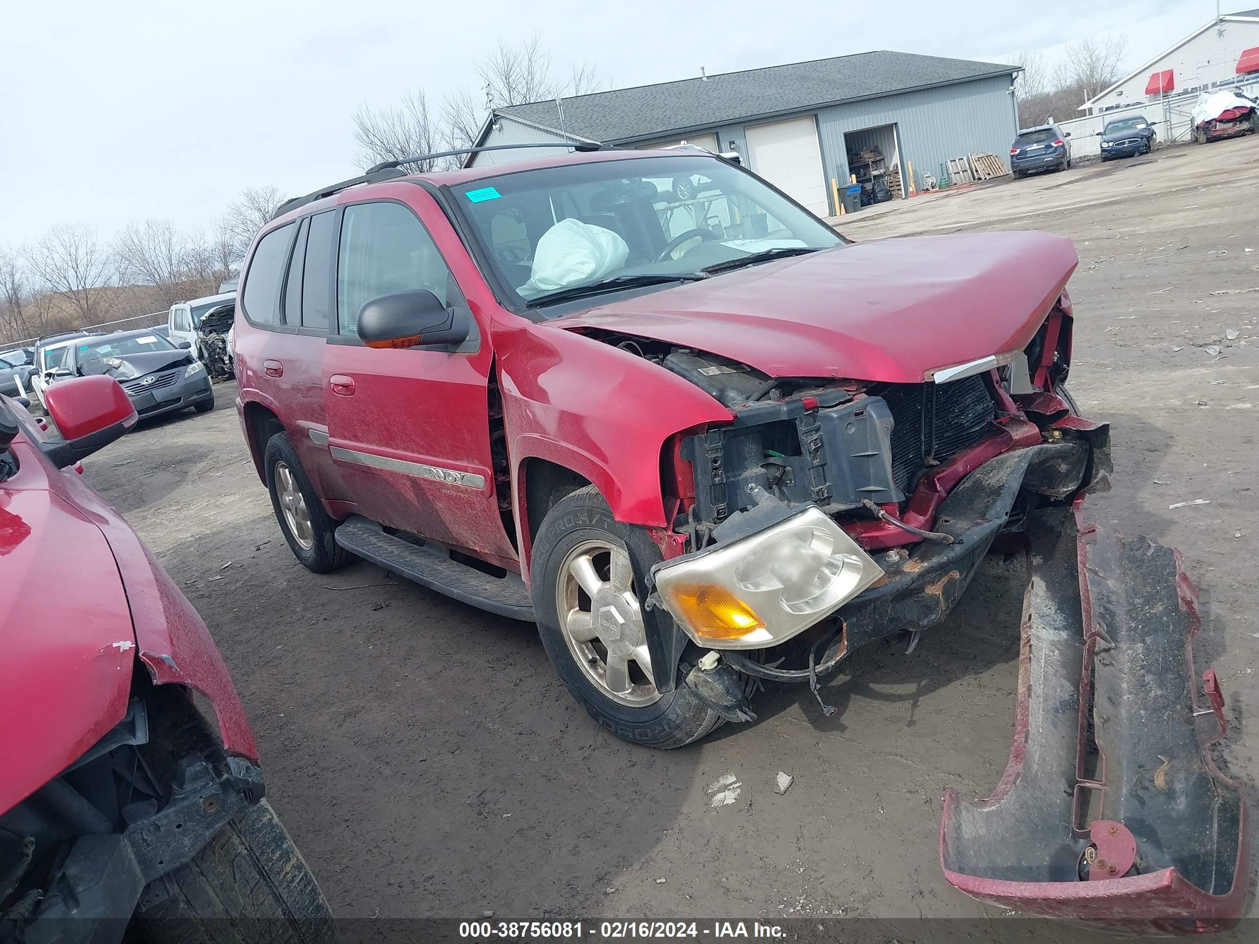 GMC ENVOY 2002 1gkdt13s322248170