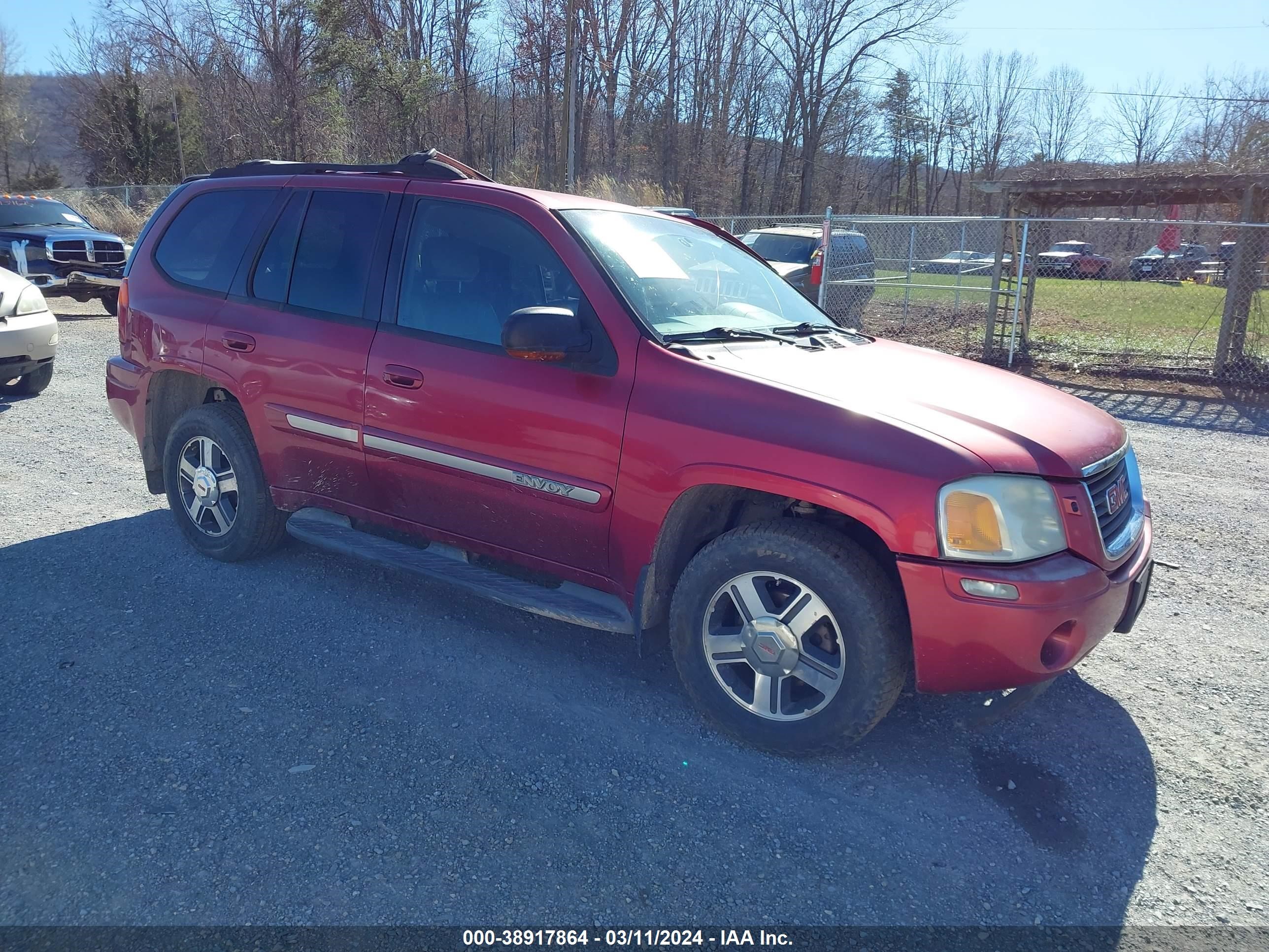 GMC ENVOY 2002 1gkdt13s522317716