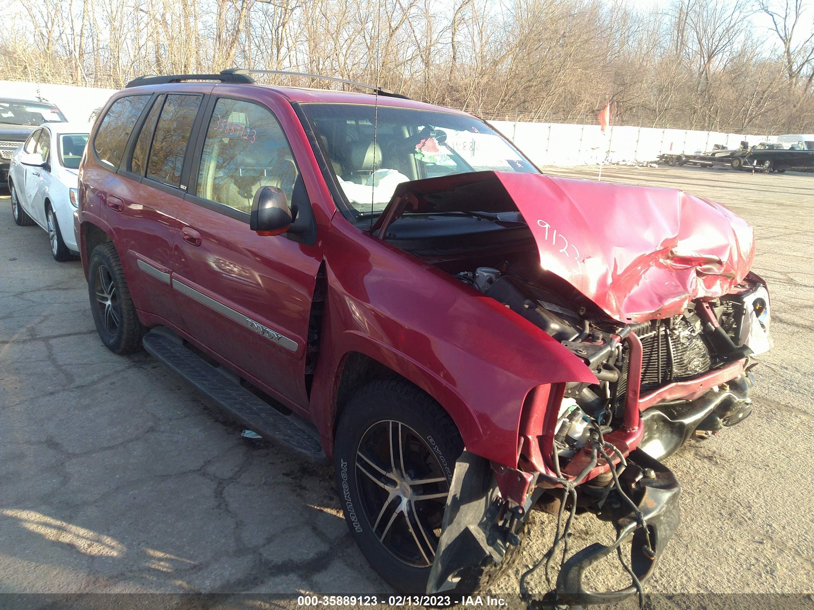 GMC ENVOY 2003 1gkdt13sx32343682