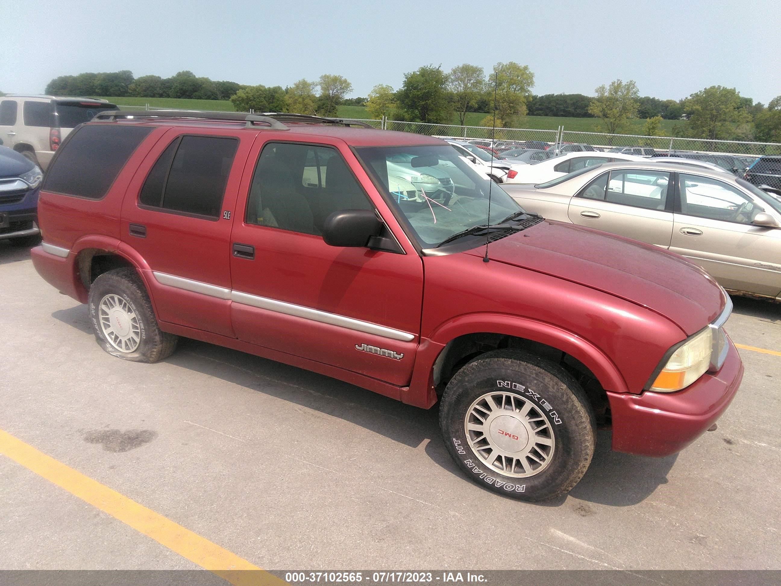 GMC JIMMY 1999 1gkdt13w0x2559601