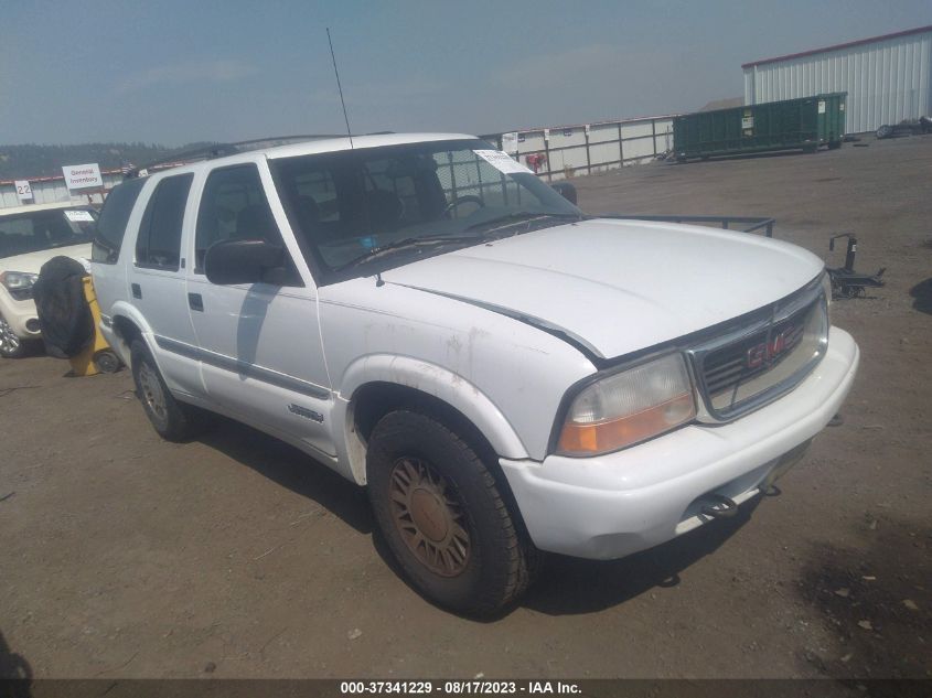 GMC JIMMY 2000 1gkdt13w0y2230303