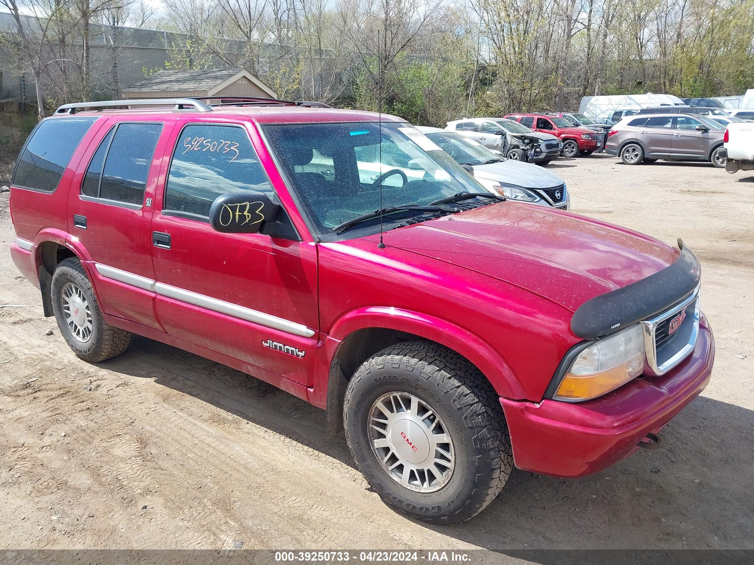 GMC JIMMY 2001 1gkdt13w212132685