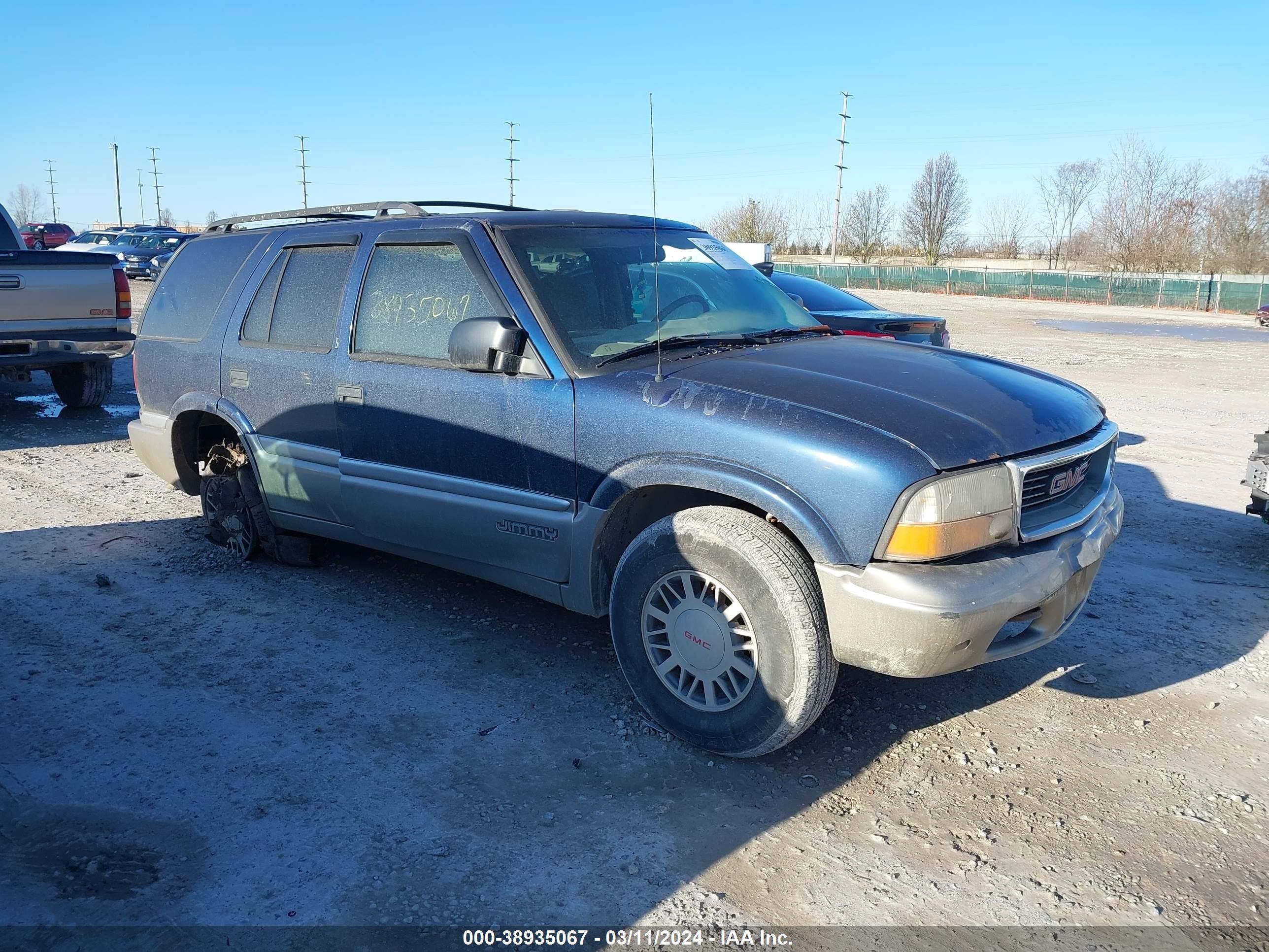 GMC JIMMY 2000 1gkdt13w7y2313212