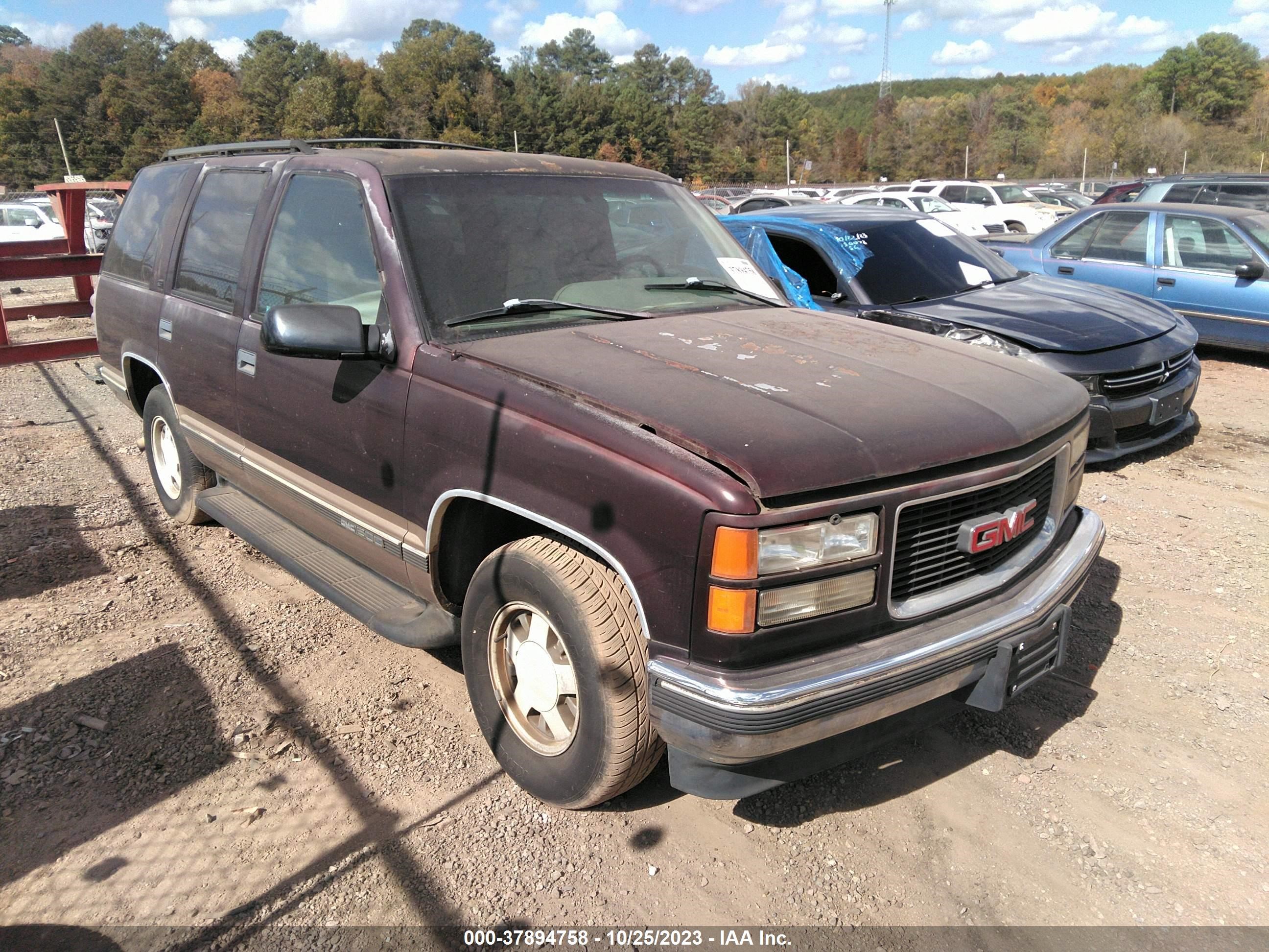 GMC YUKON 1996 1gkec13rxtj745421