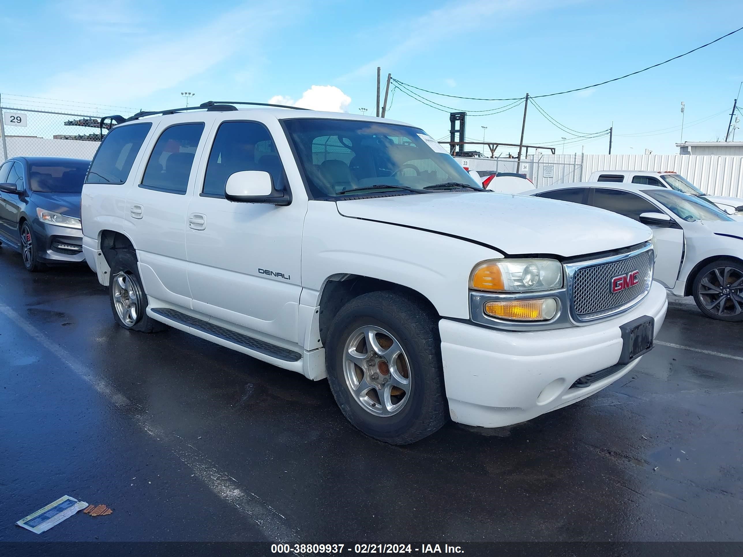 GMC YUKON 2002 1gkec13t02r257364