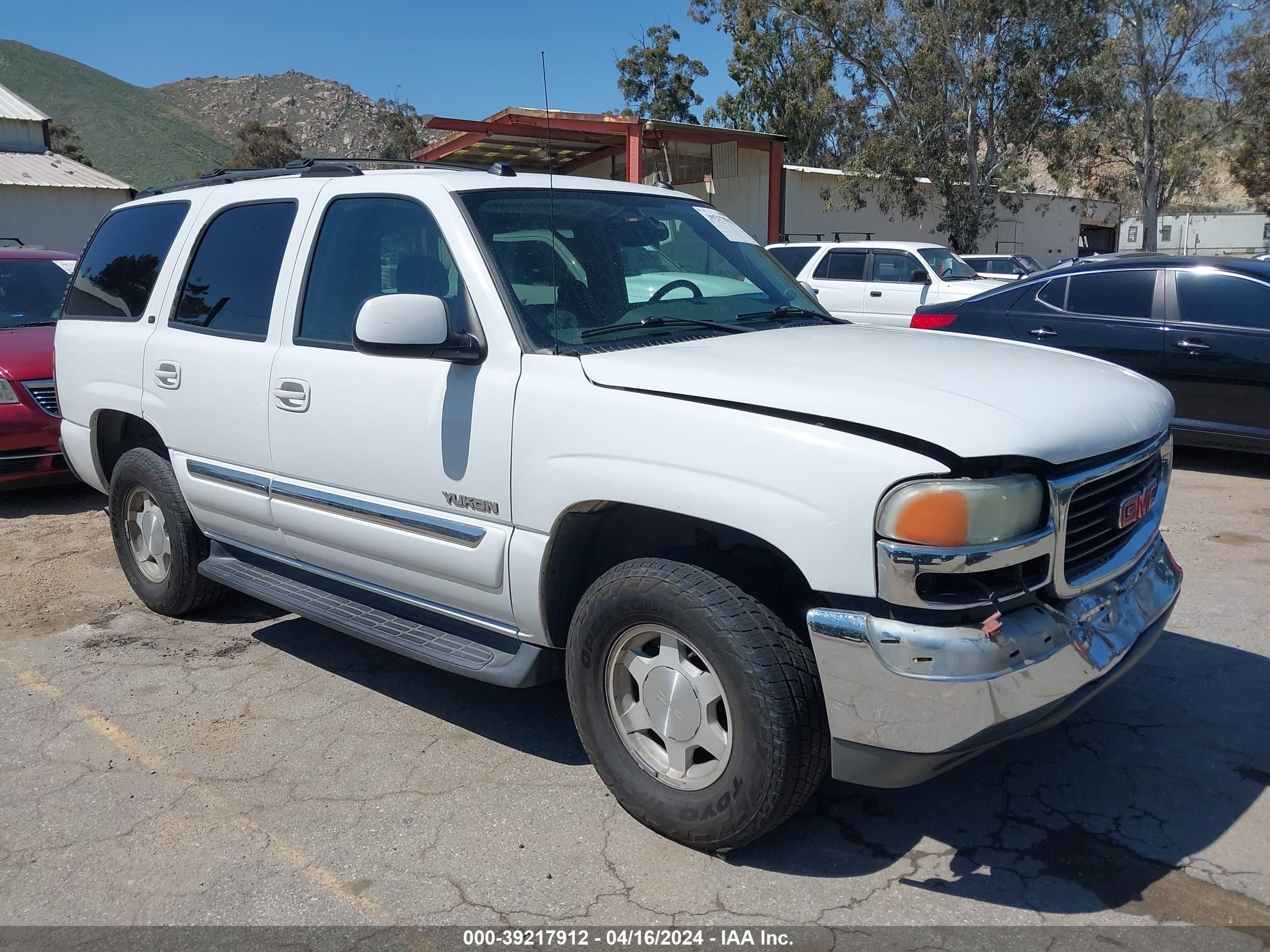 GMC YUKON 2004 1gkec13t34r296405