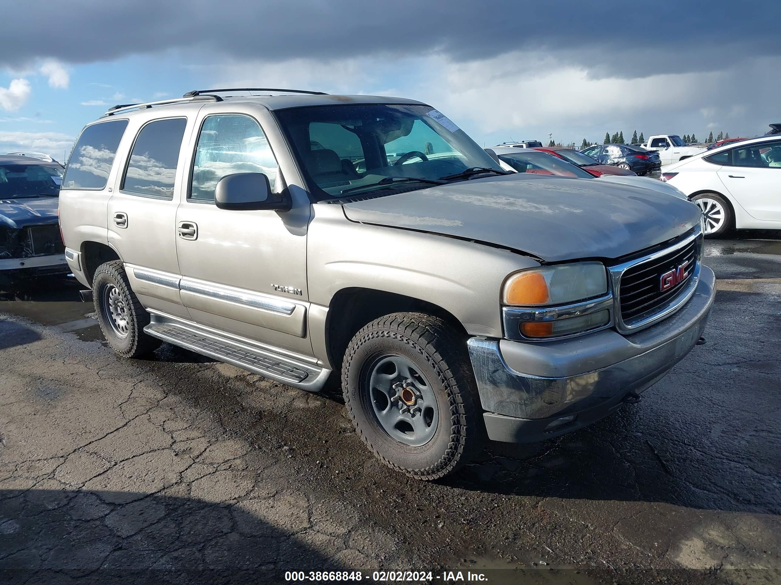 GMC YUKON 2001 1gkec13t61j168217