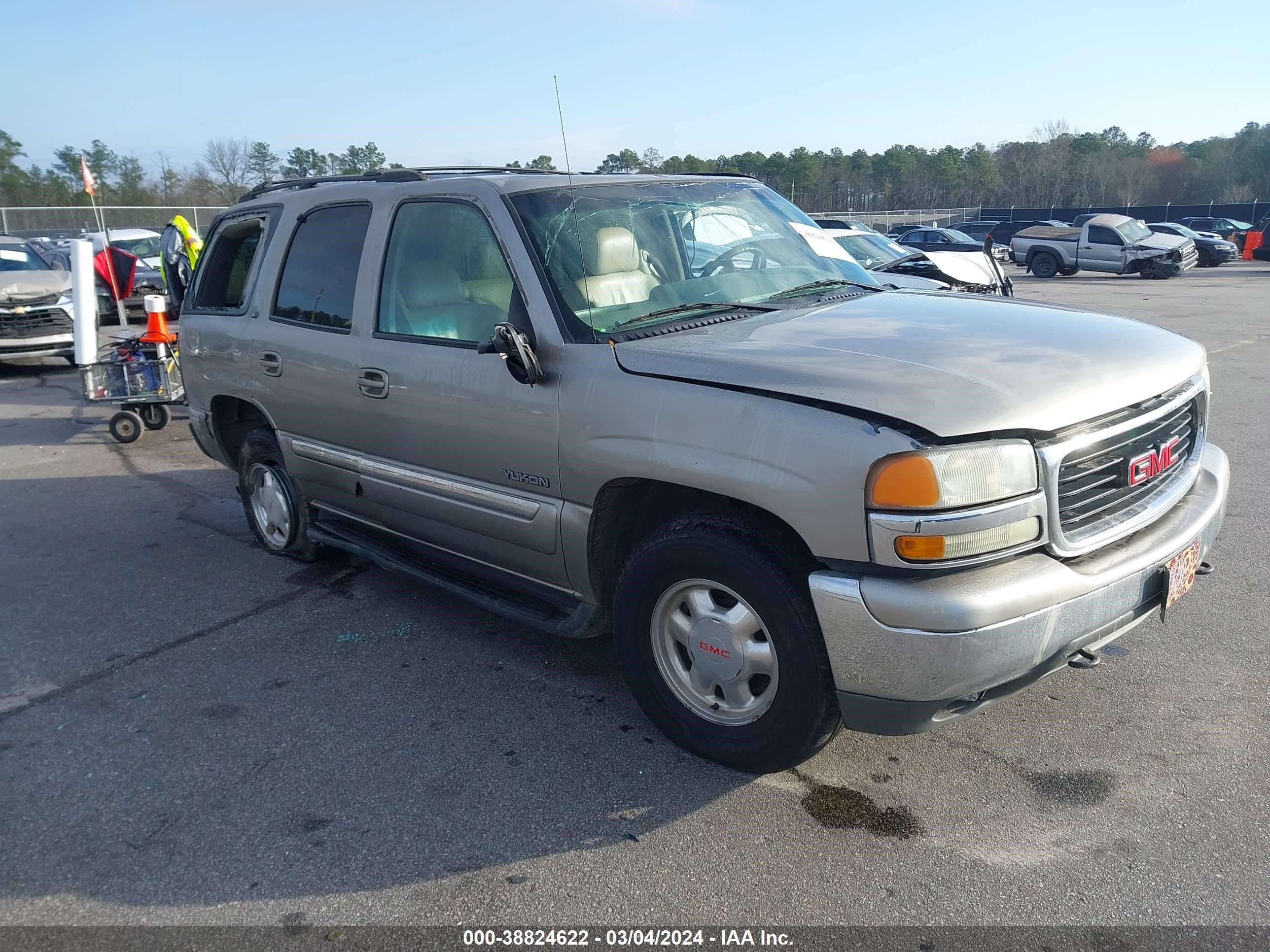 GMC YUKON 2001 1gkec13tx1r195745