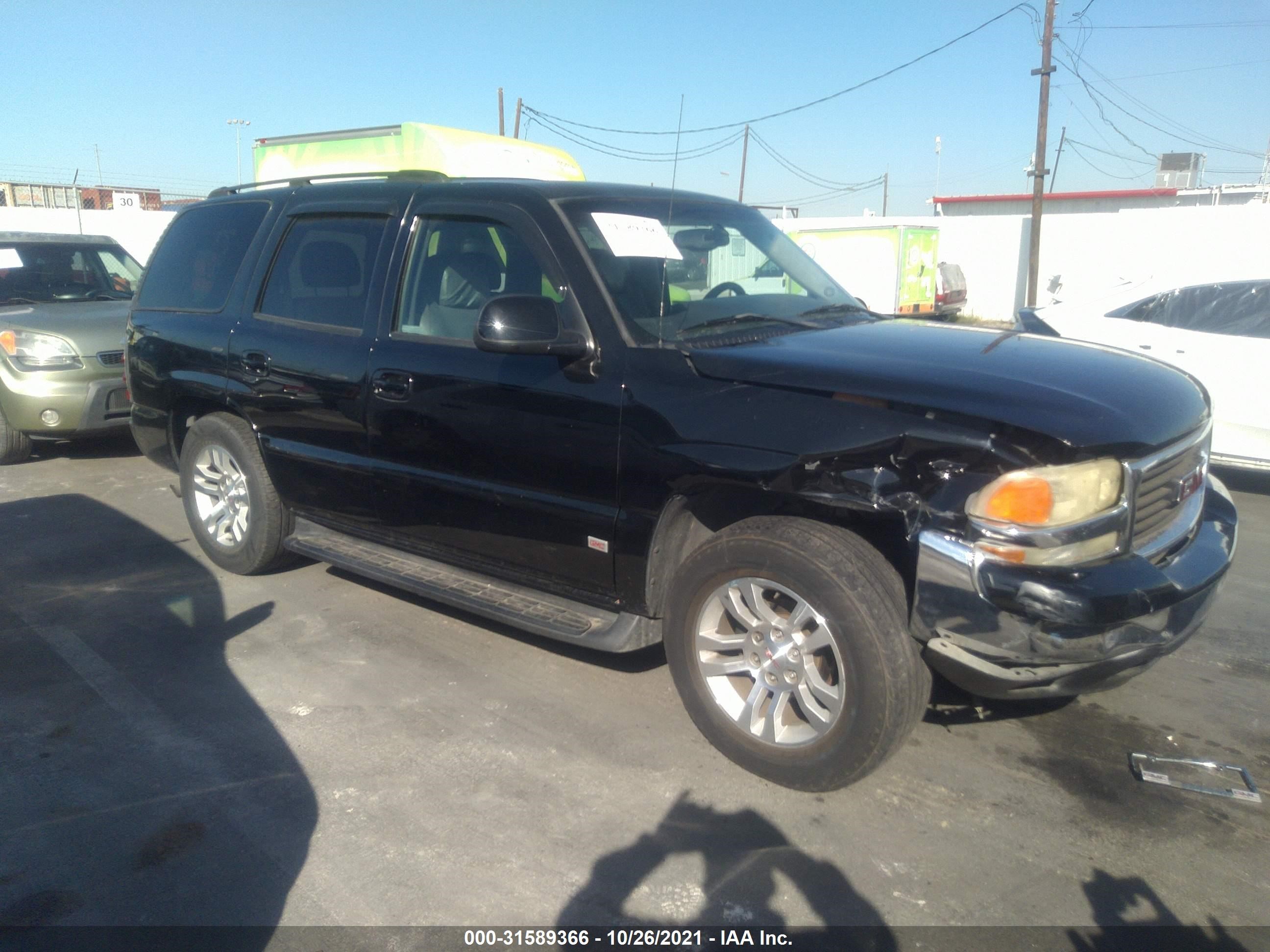 GMC YUKON 2003 1gkec13tx3r308421