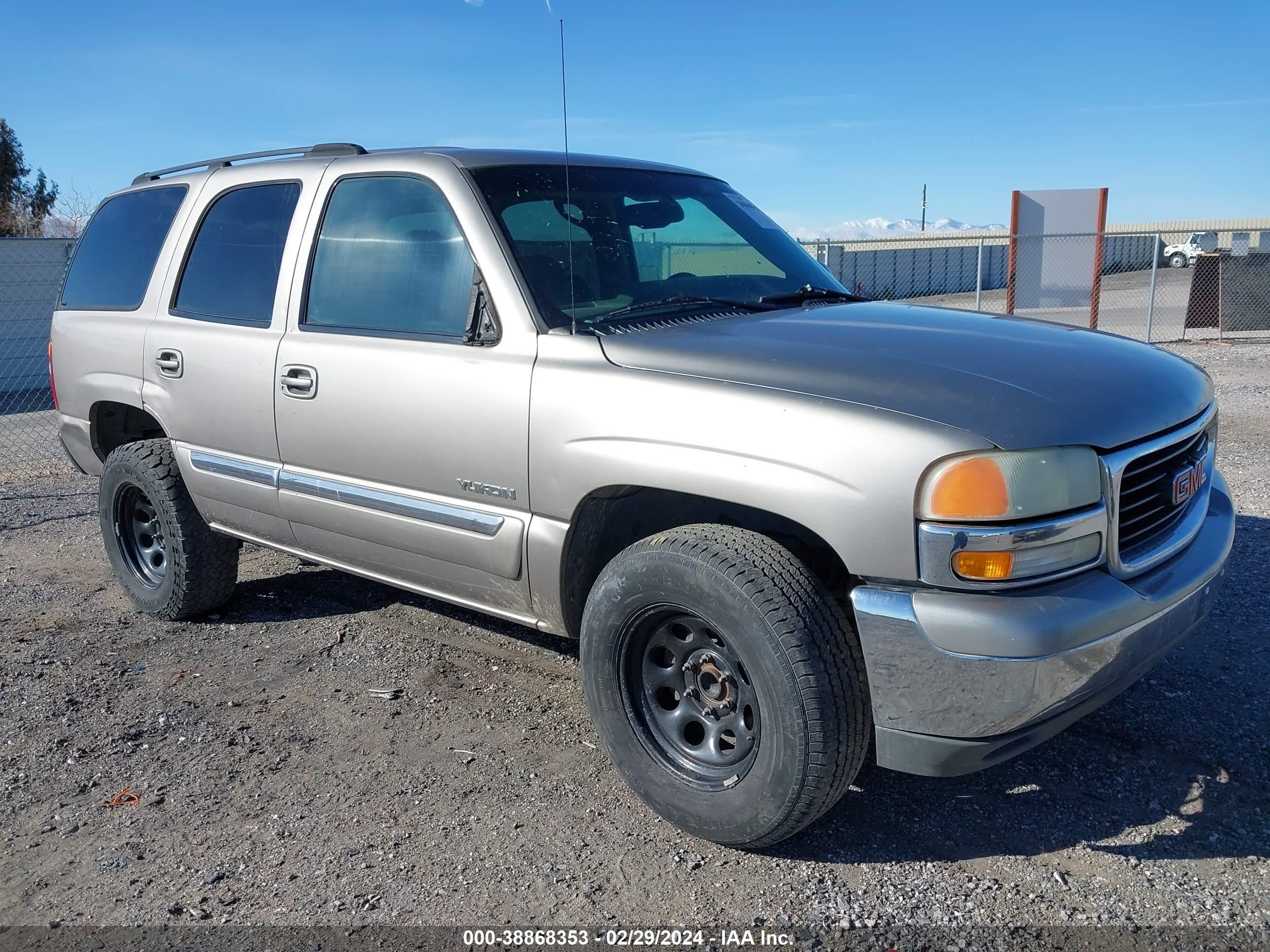 GMC YUKON 2003 1gkec13v43r229666