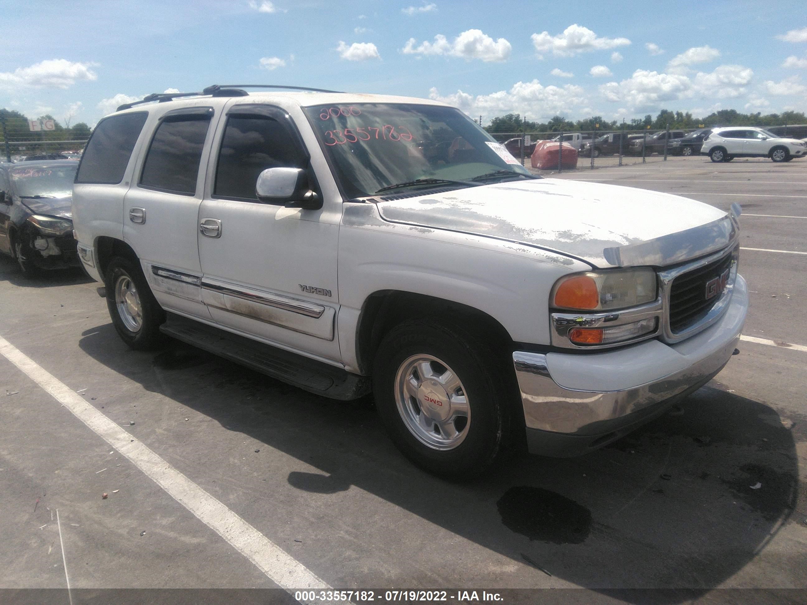 GMC YUKON 2000 1gkec13v9yj196833