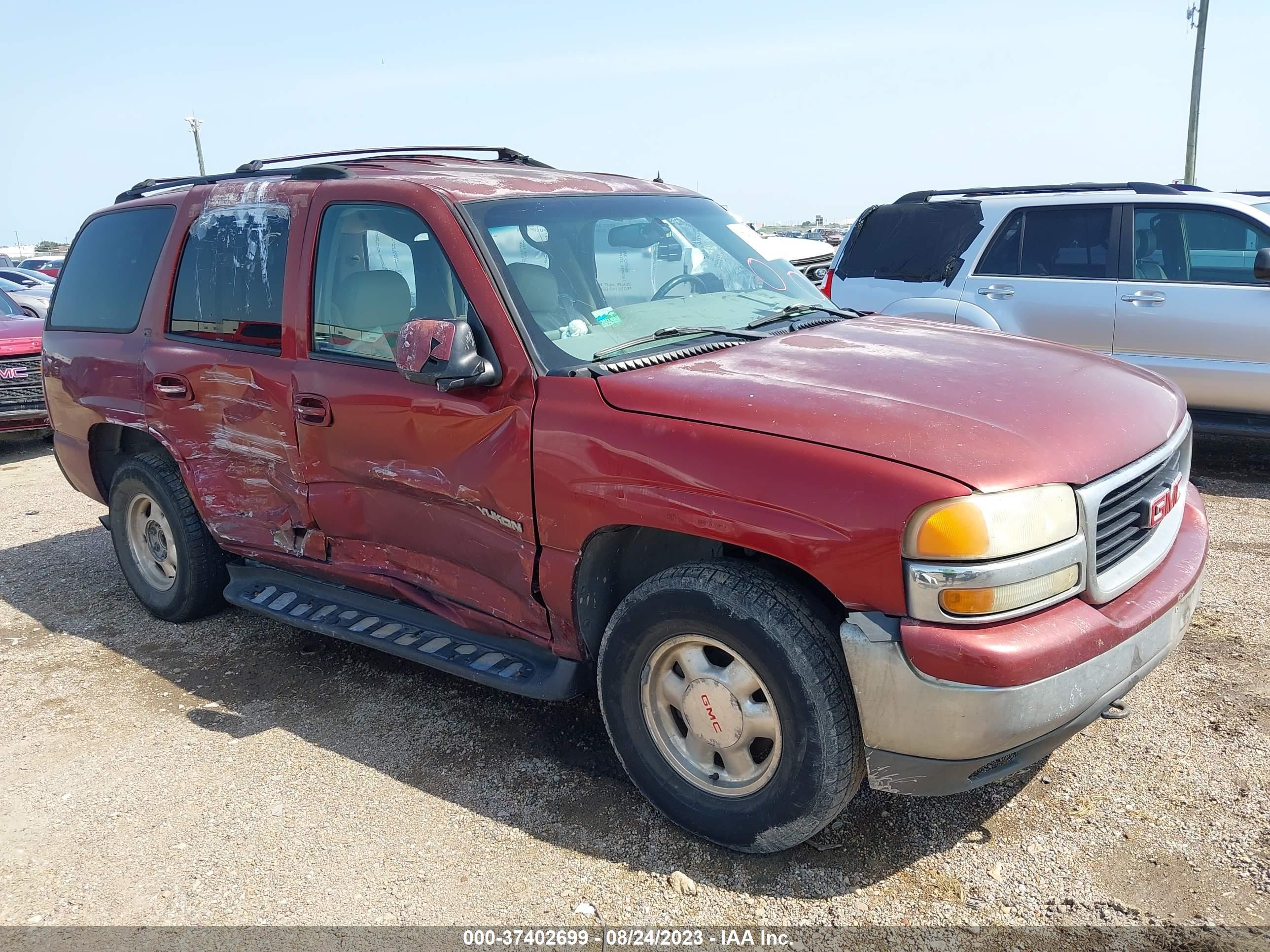 GMC YUKON 2002 1gkec13z02r163165