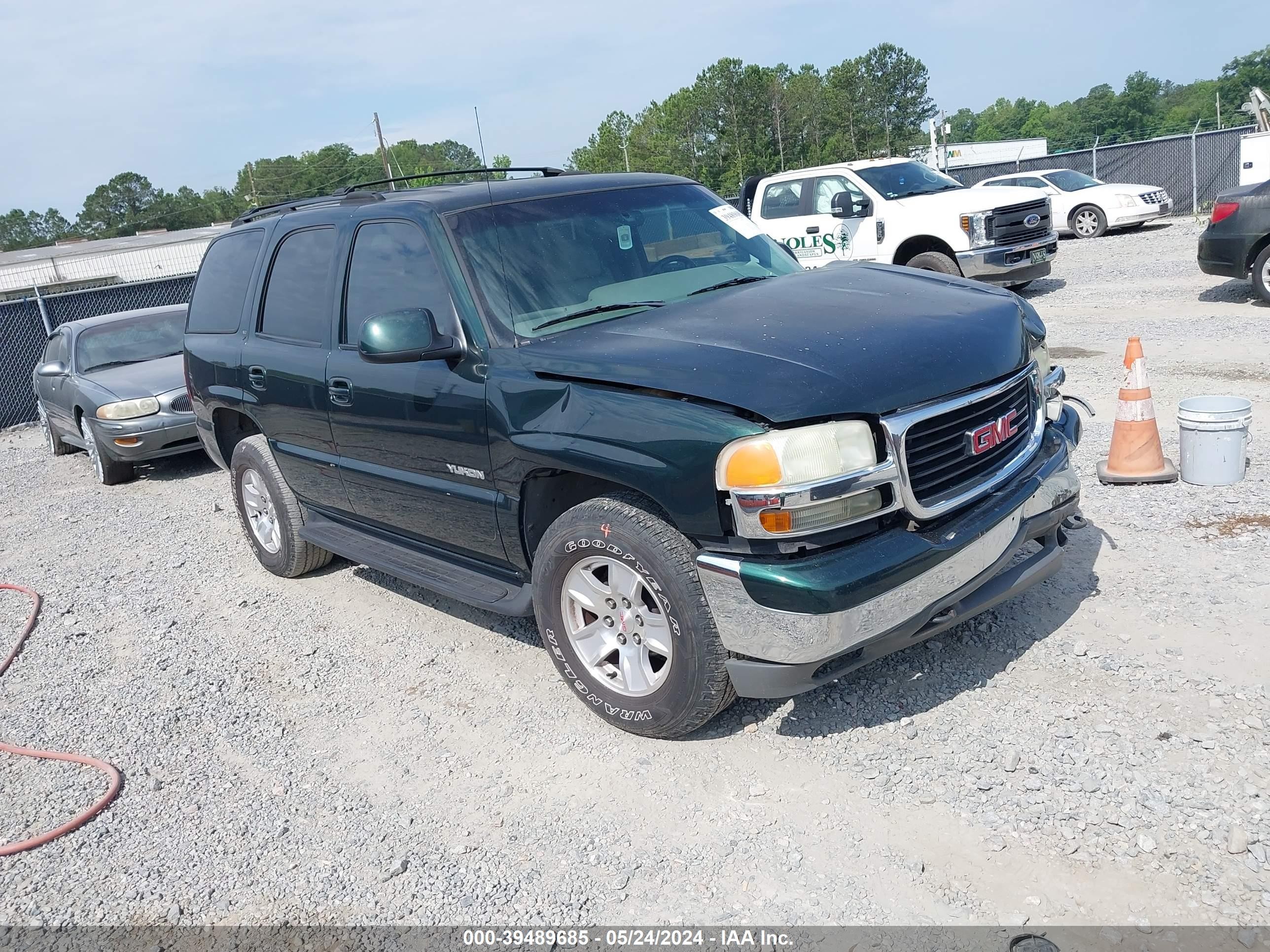 GMC YUKON 2002 1gkec13z12r275408