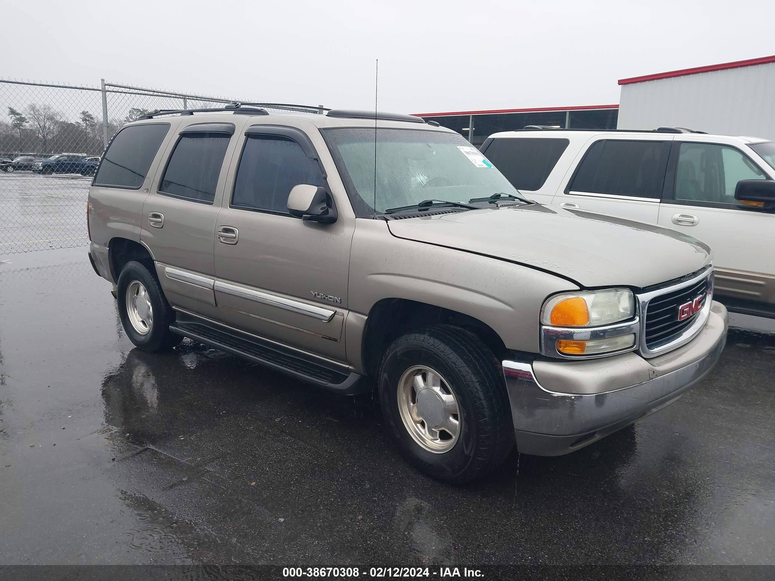 GMC YUKON 2003 1gkec13z13j295111