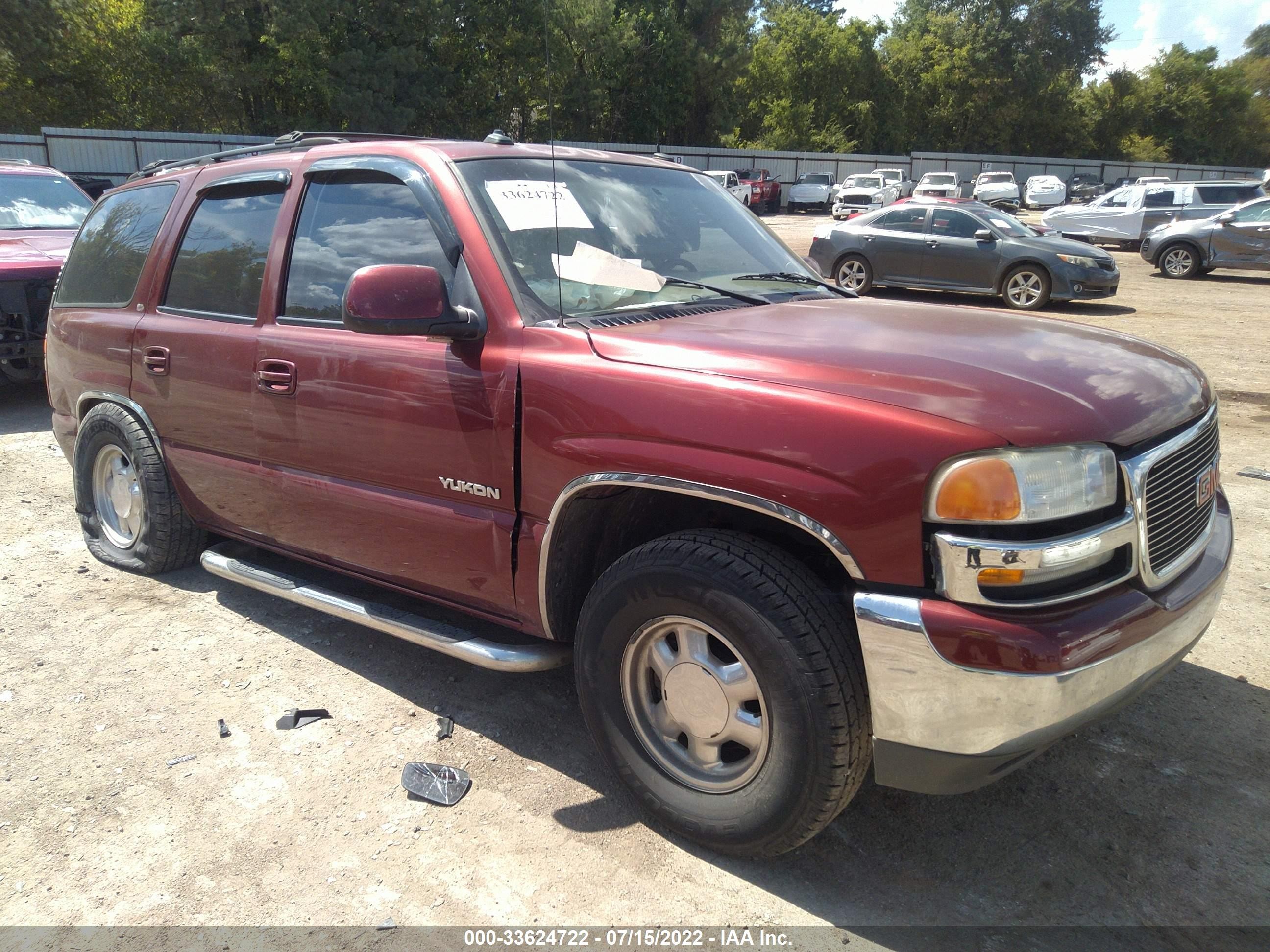 GMC YUKON 2003 1gkec13z33r178034