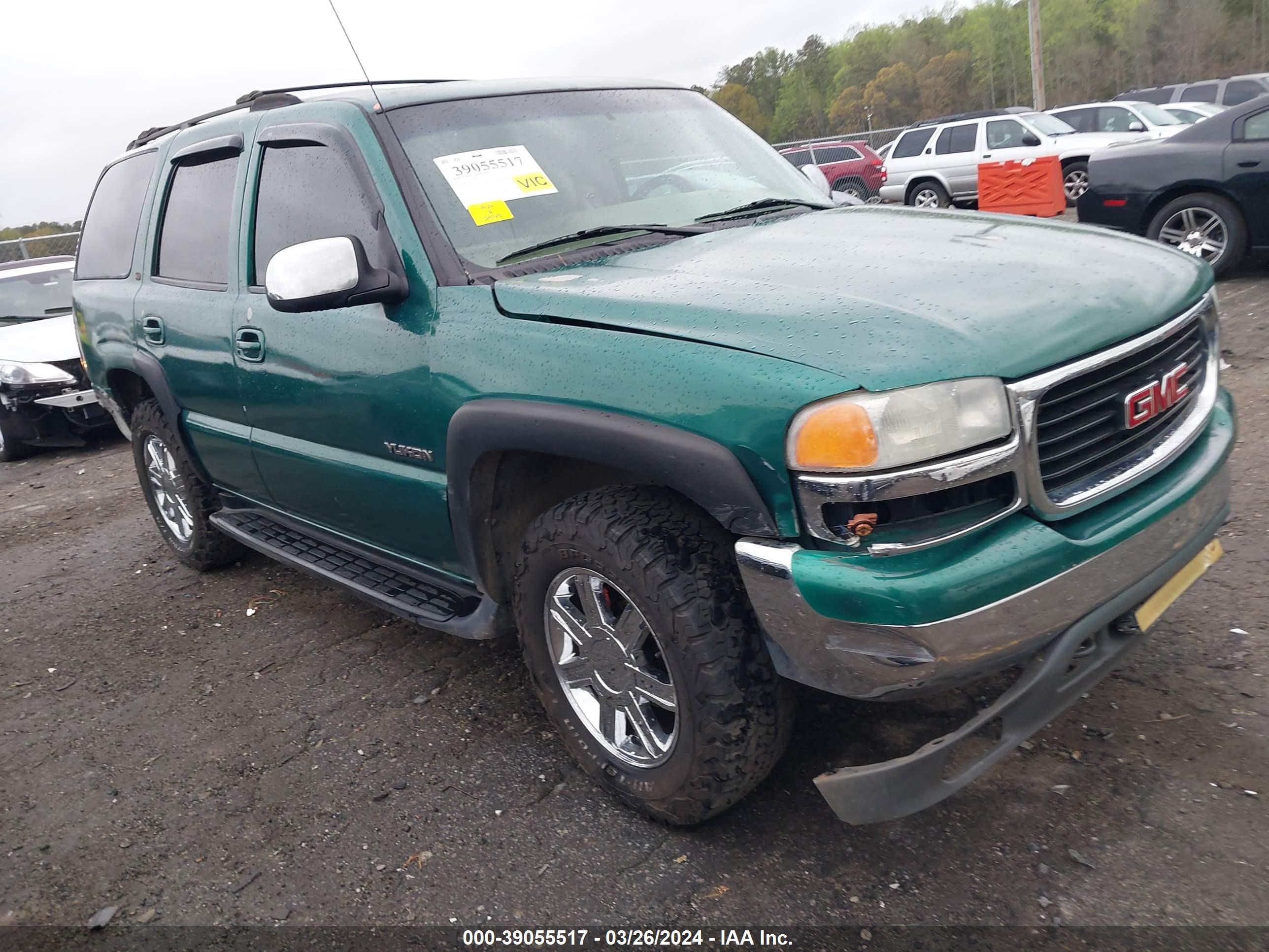 GMC YUKON 2002 1gkec13z72r275235