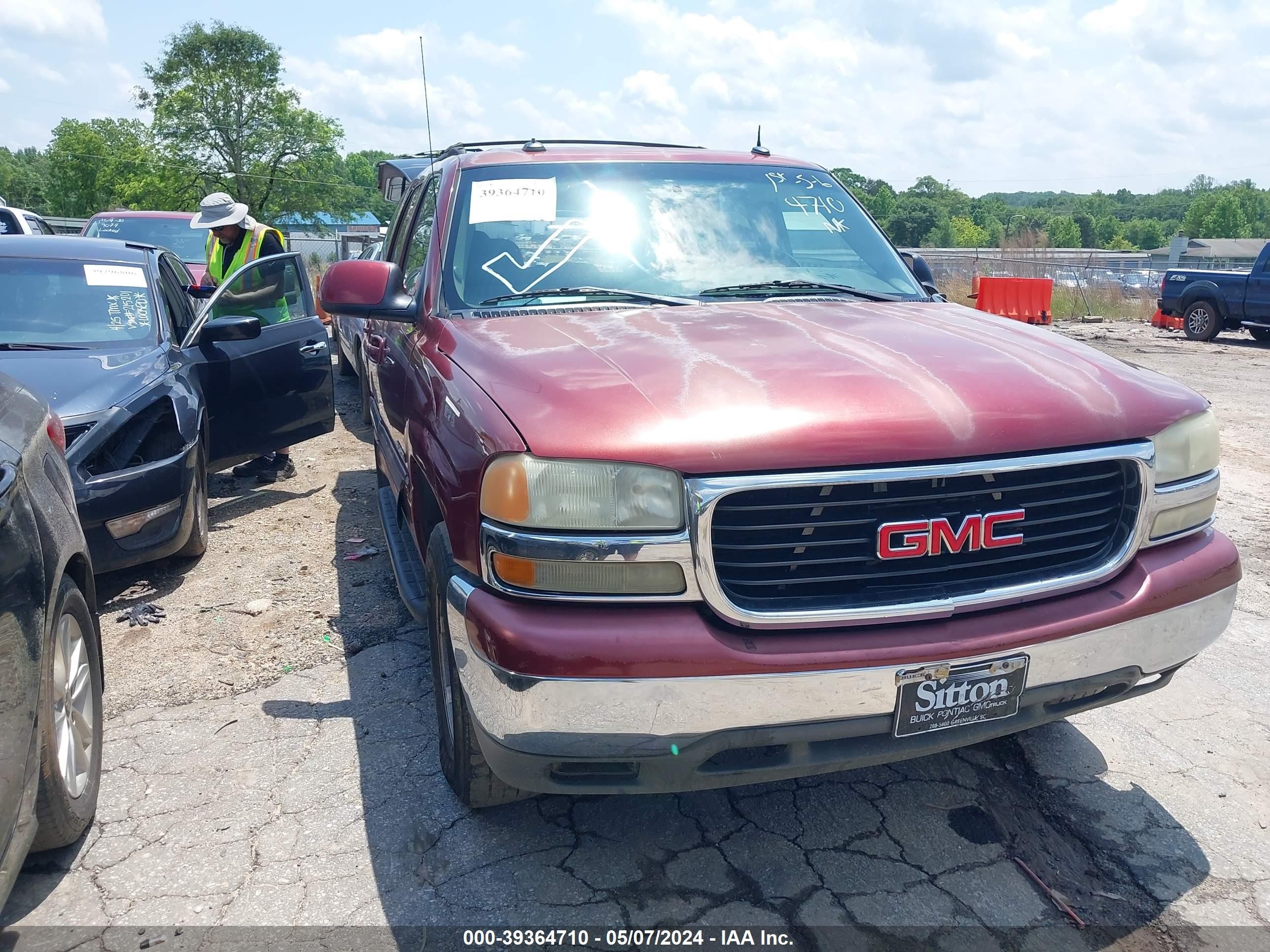 GMC YUKON 2003 1gkec13z83j162667