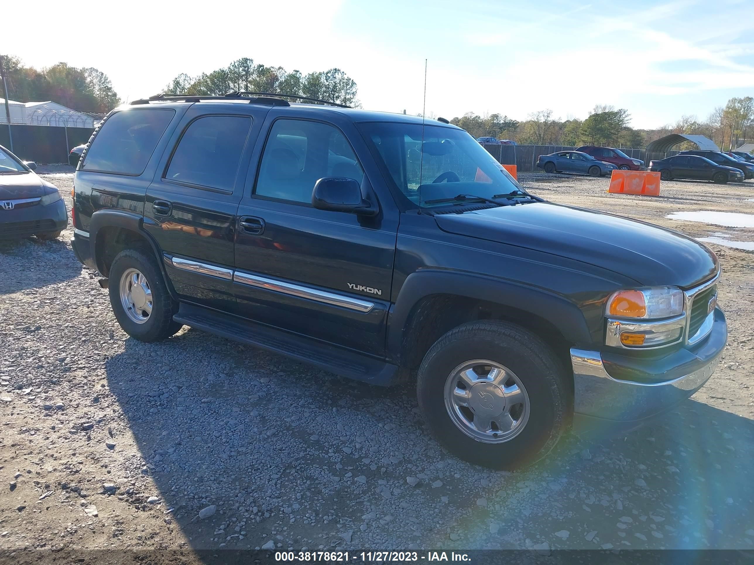 GMC YUKON 2003 1gkec13z93r178863