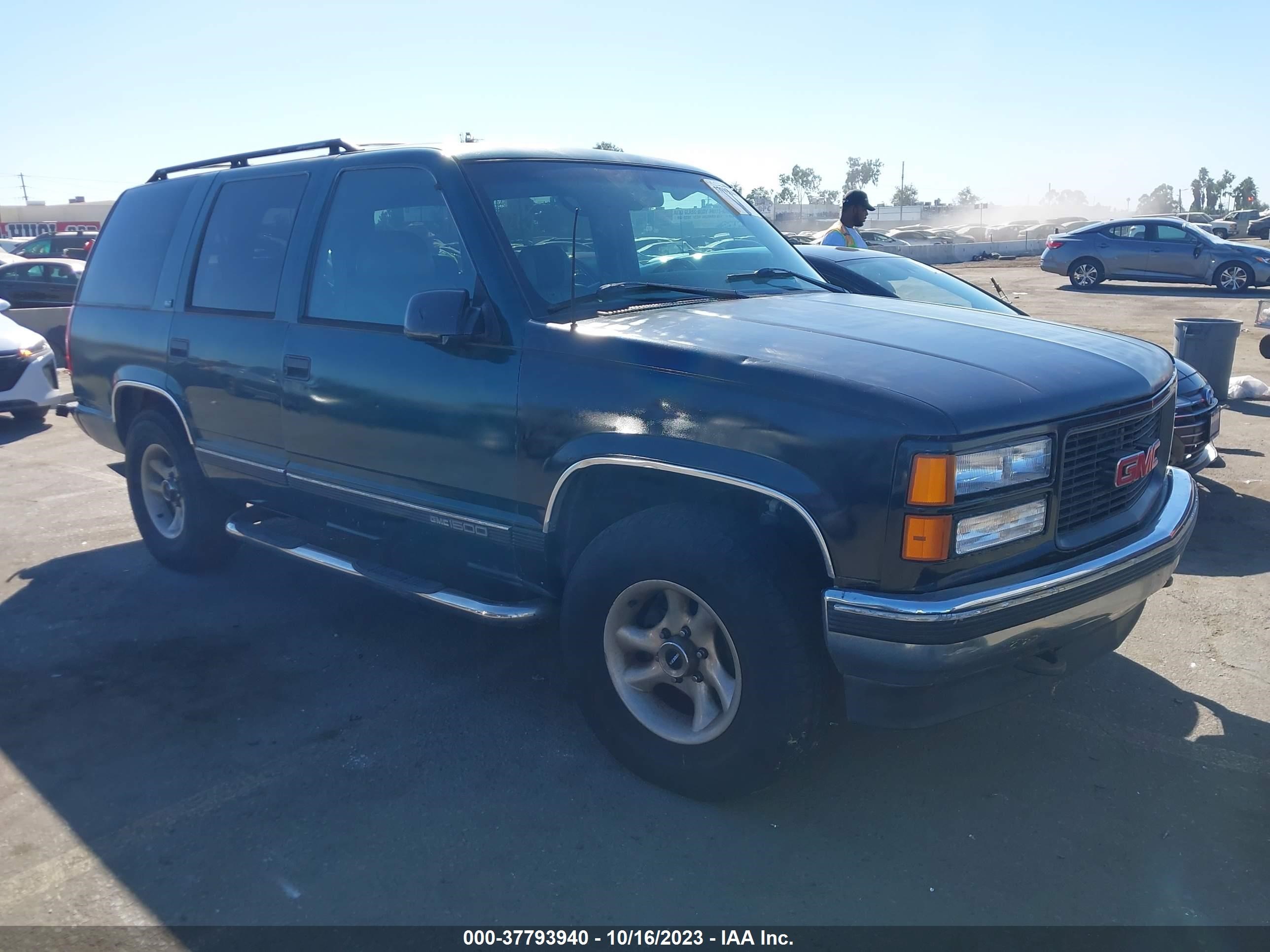 GMC YUKON 1995 1gkek13k1sj762029