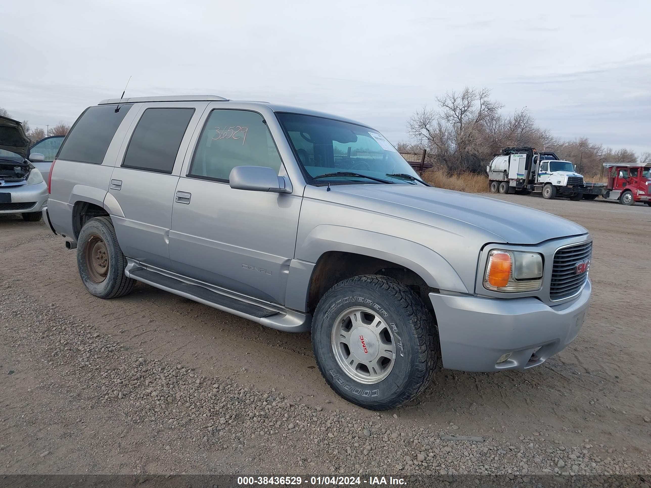 GMC YUKON 2000 1gkek13r0yr118769