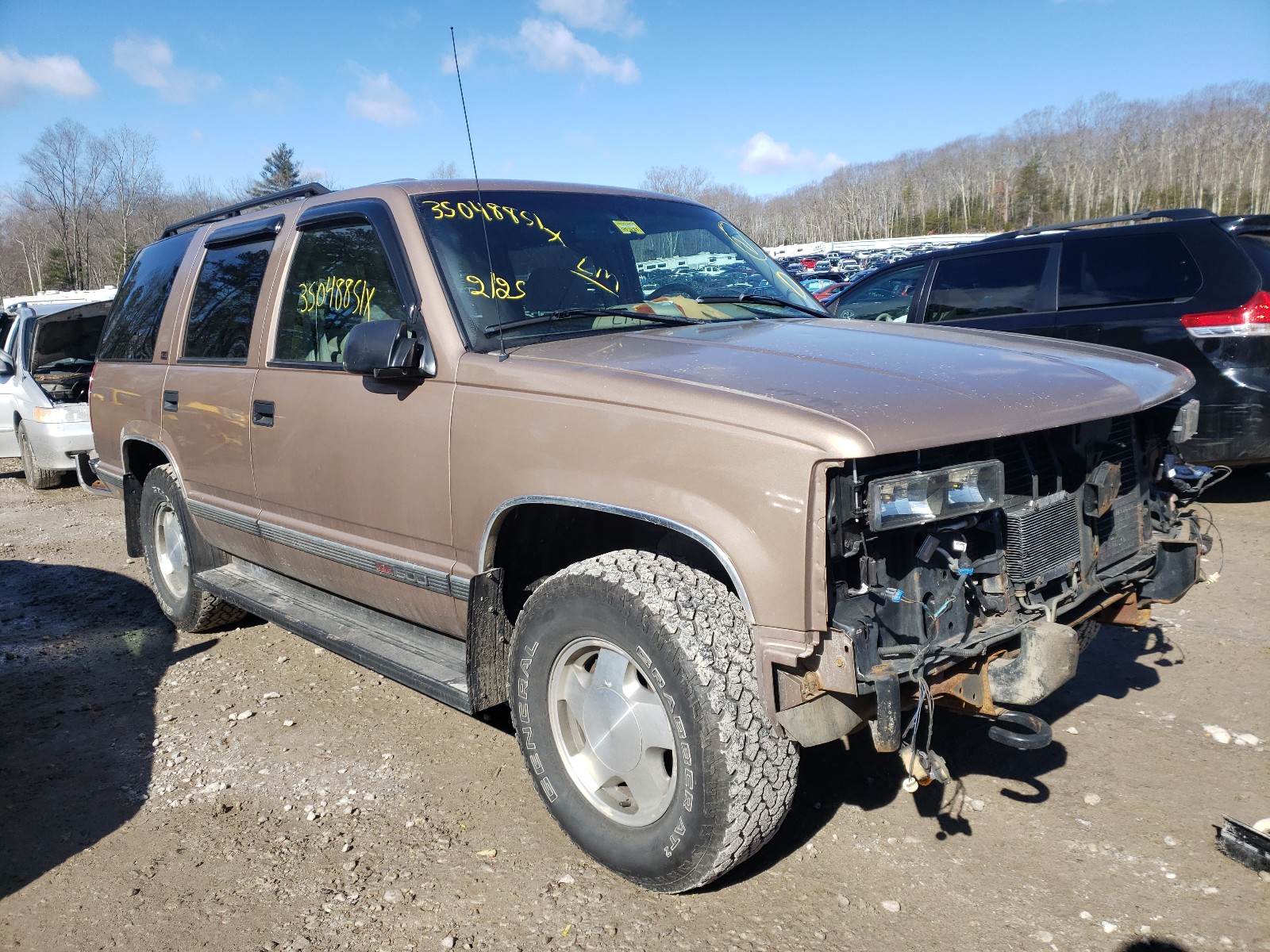 GMC YUKON 1996 1gkek13r3tj750723