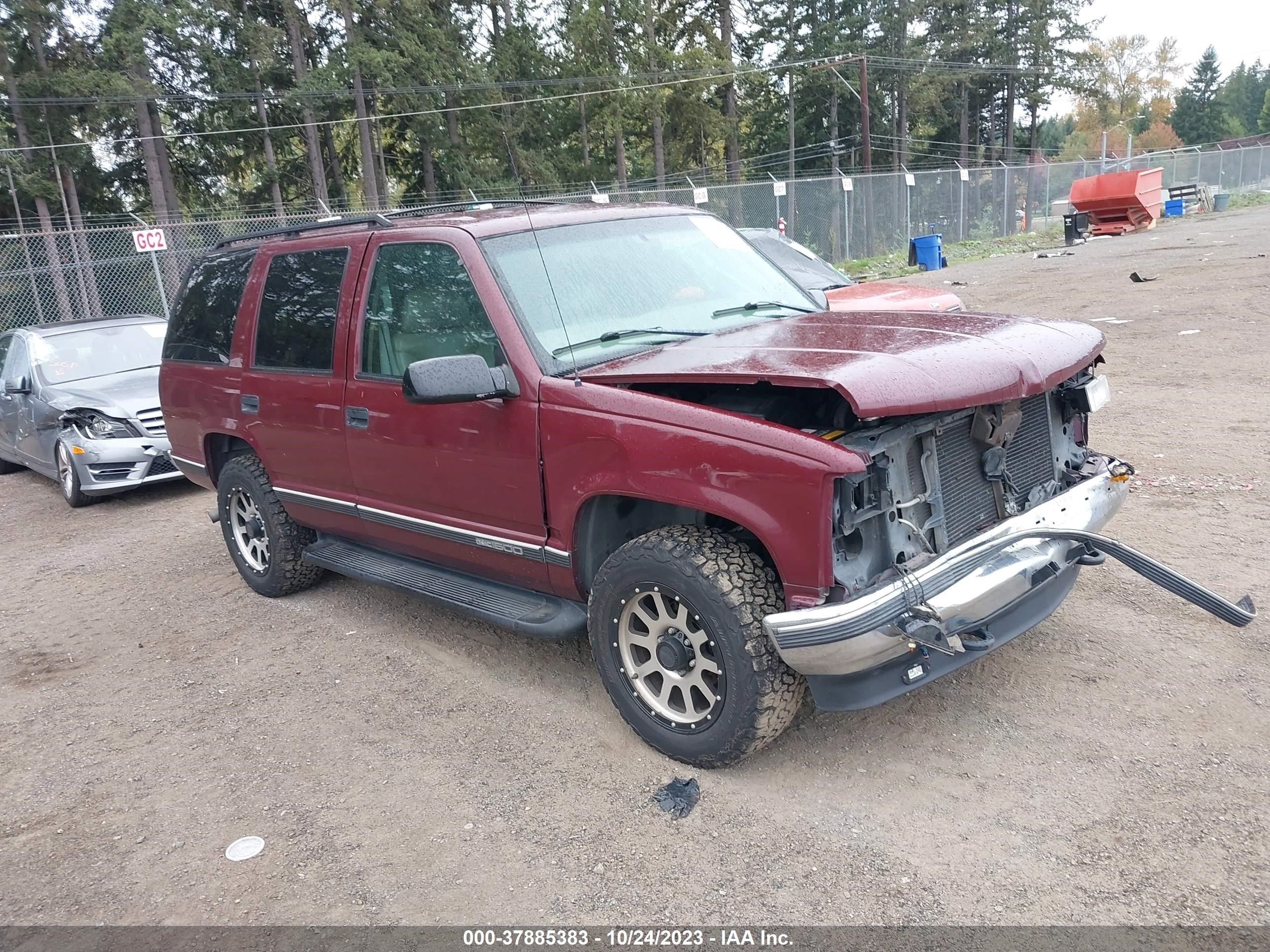 GMC YUKON 1999 1gkek13r3xj724273