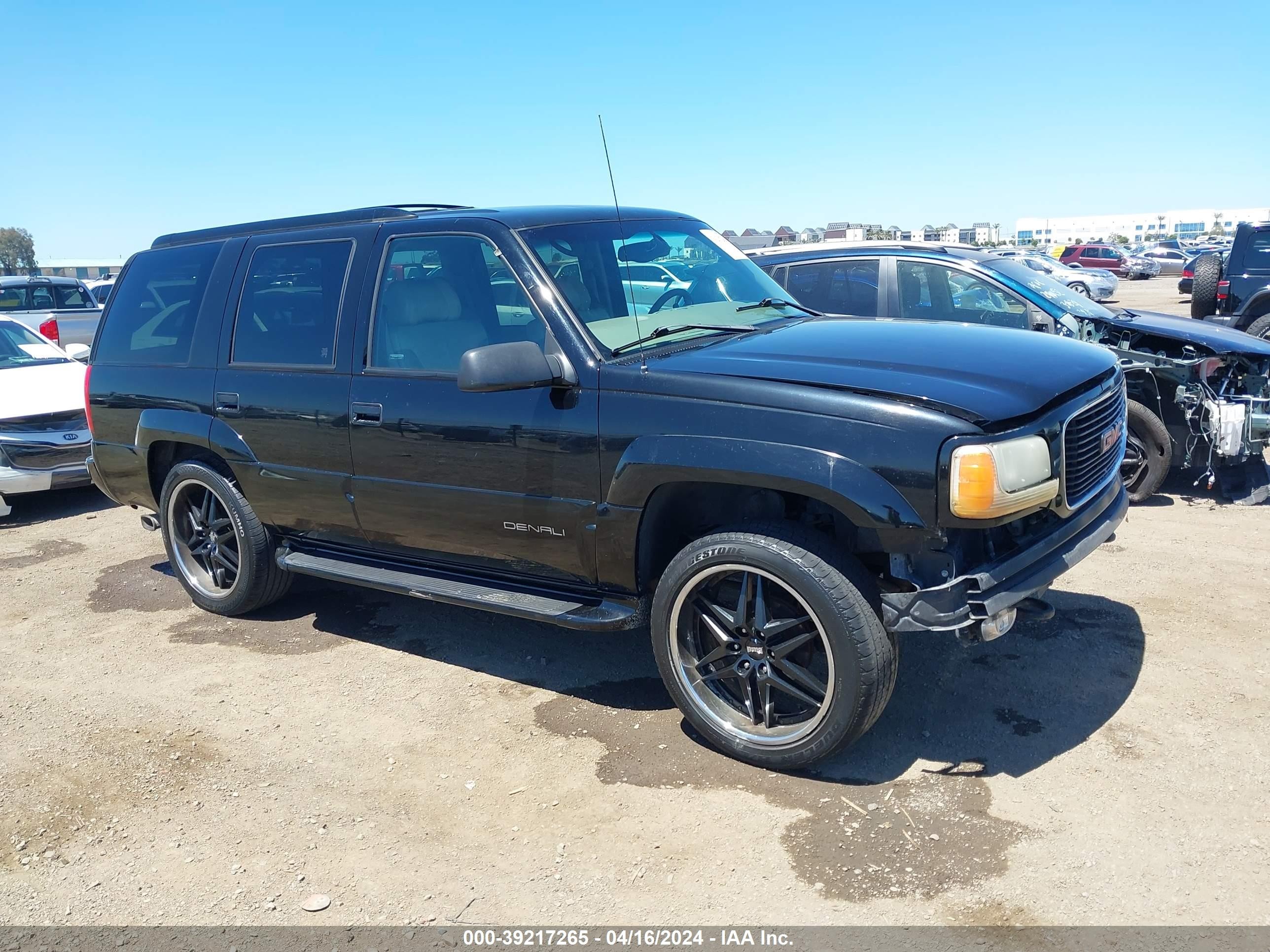 GMC YUKON 1999 1gkek13r3xr913295