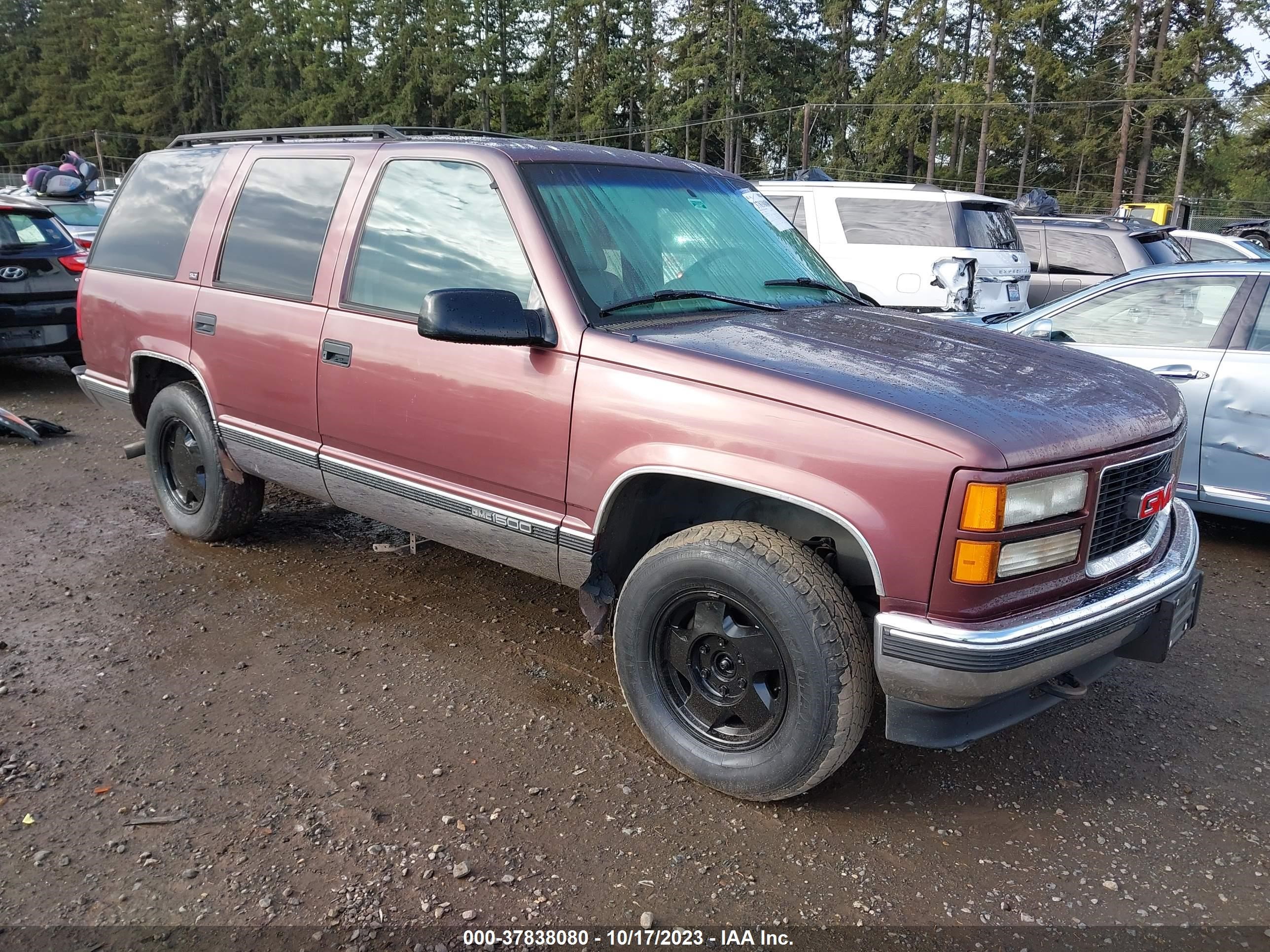 GMC YUKON 1996 1gkek13r7tj739837