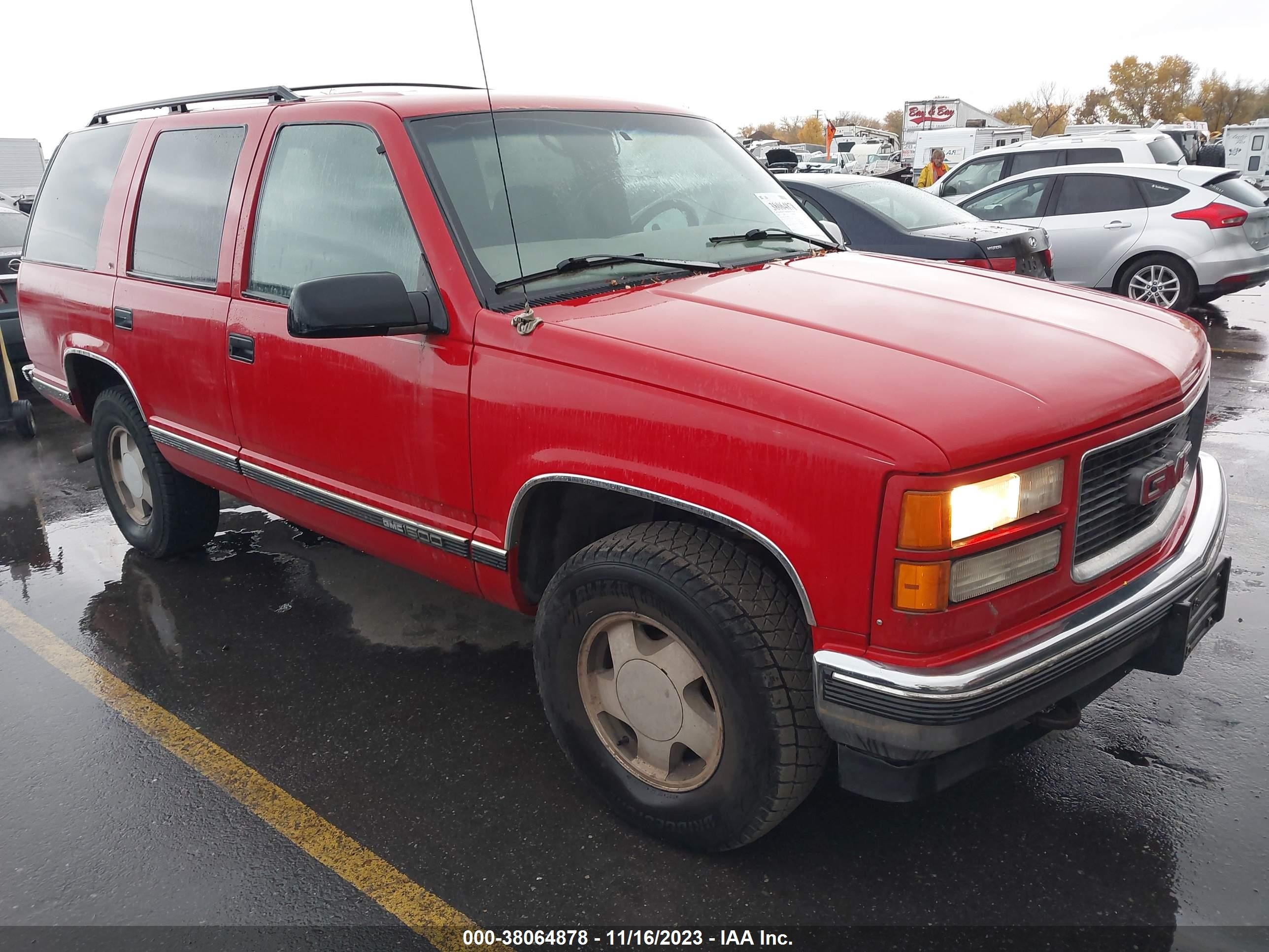 GMC YUKON 1998 1gkek13r7wj716790