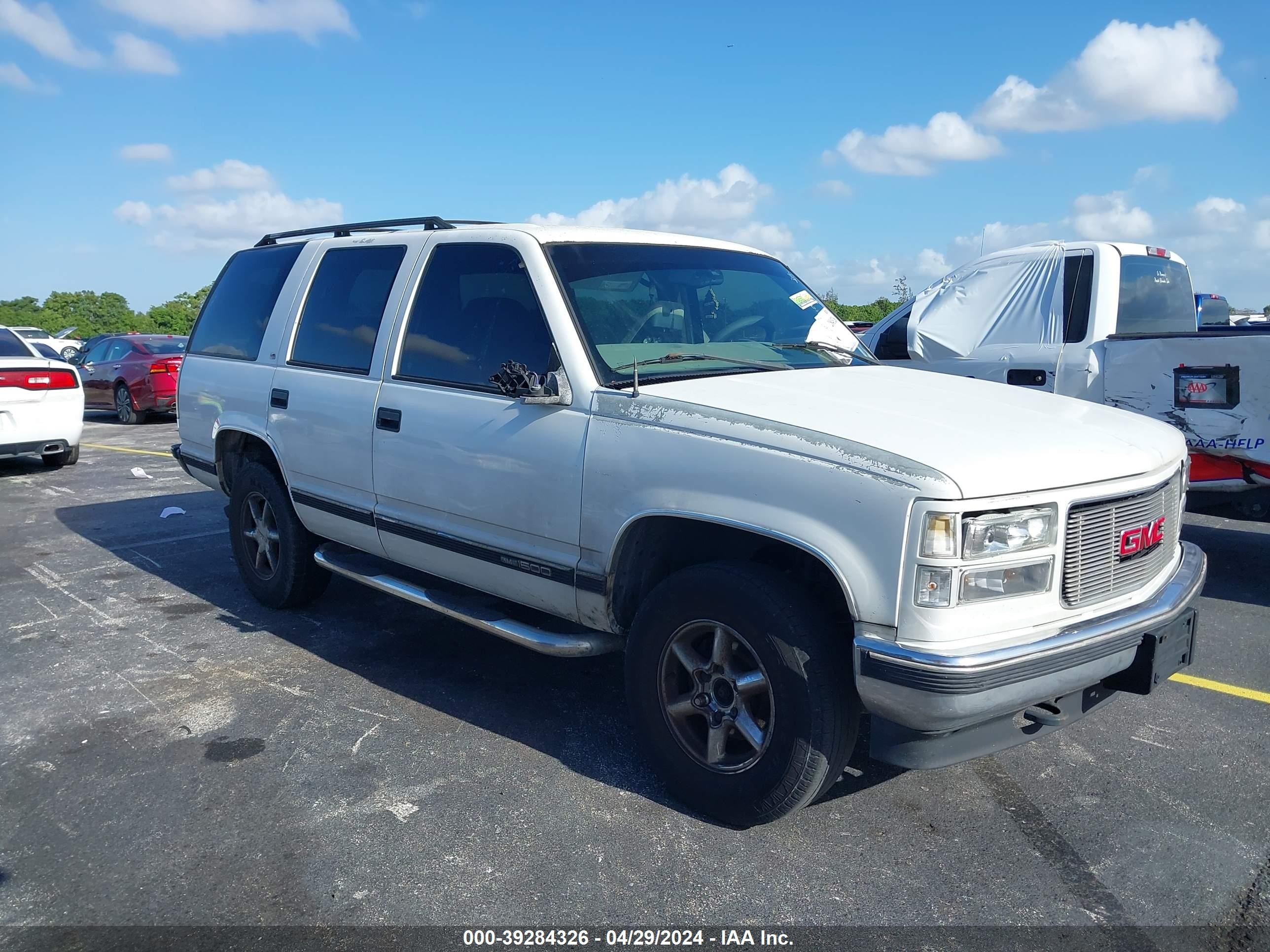 GMC YUKON 1999 1gkek13r7xj812405