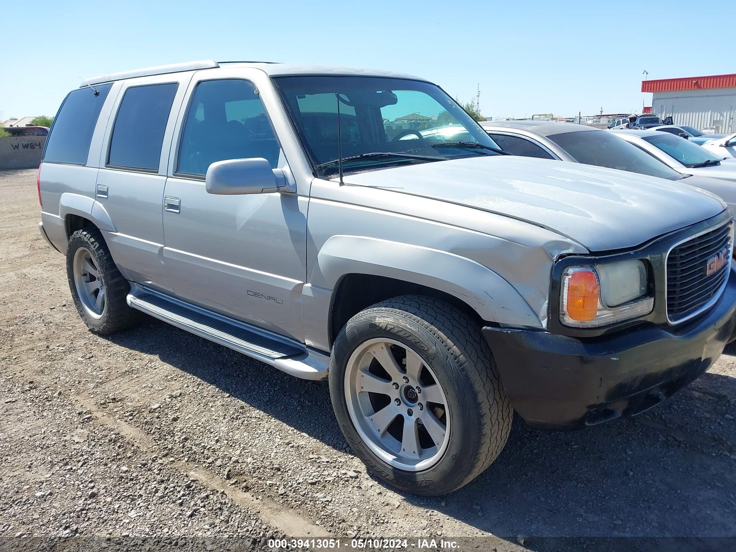 GMC YUKON 2000 1gkek13r8yr125680