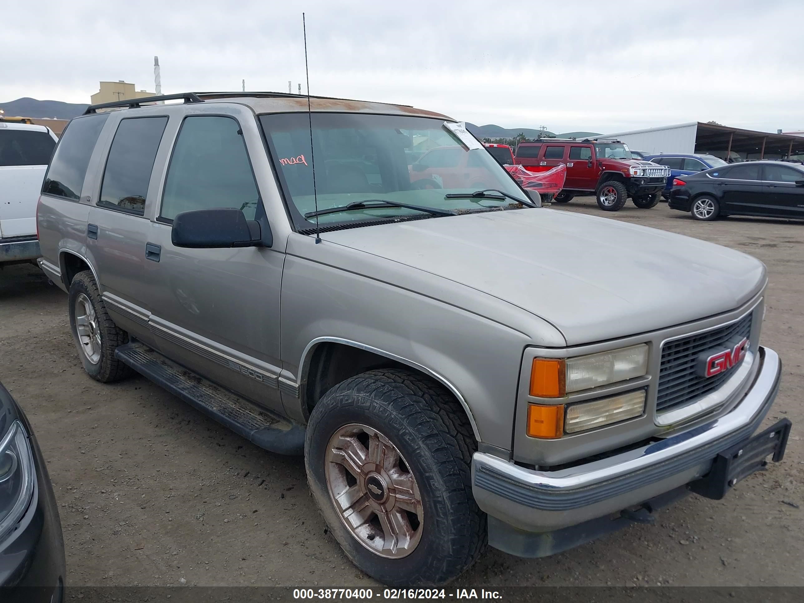 GMC YUKON 1999 1gkek13rxxj763961