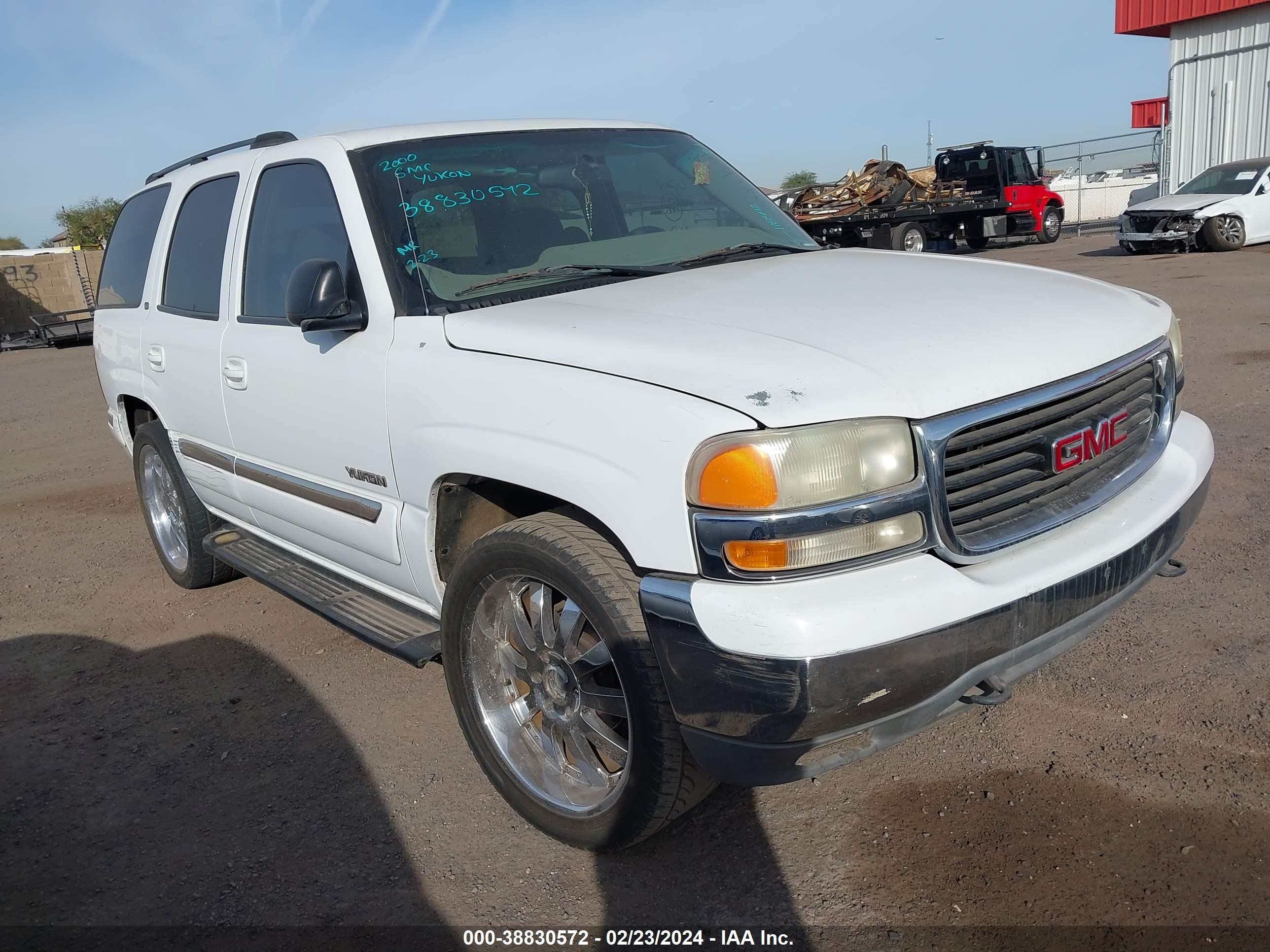 GMC YUKON 2000 1gkek13t0yj118412