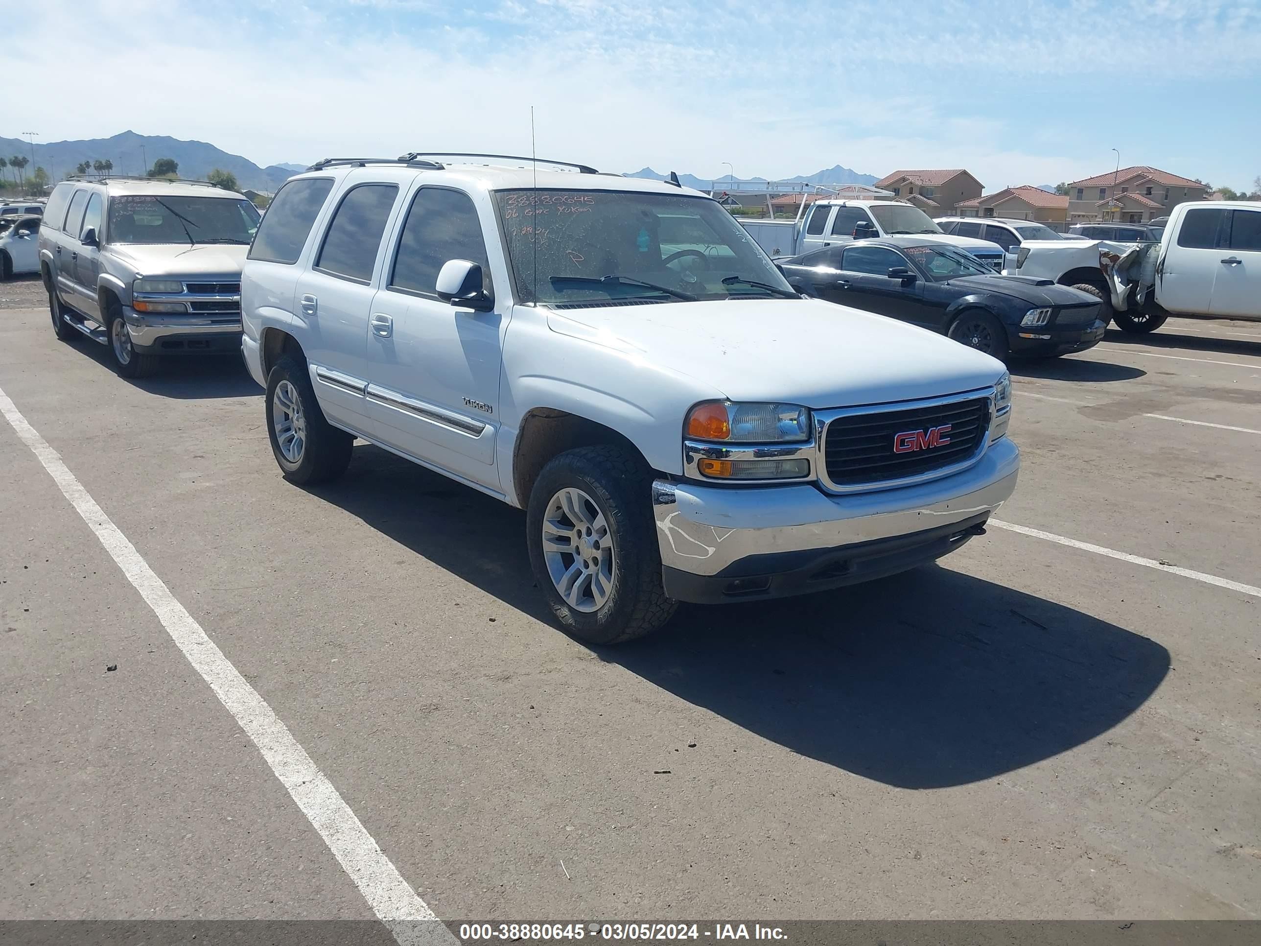 GMC YUKON 2006 1gkek13t36r106169