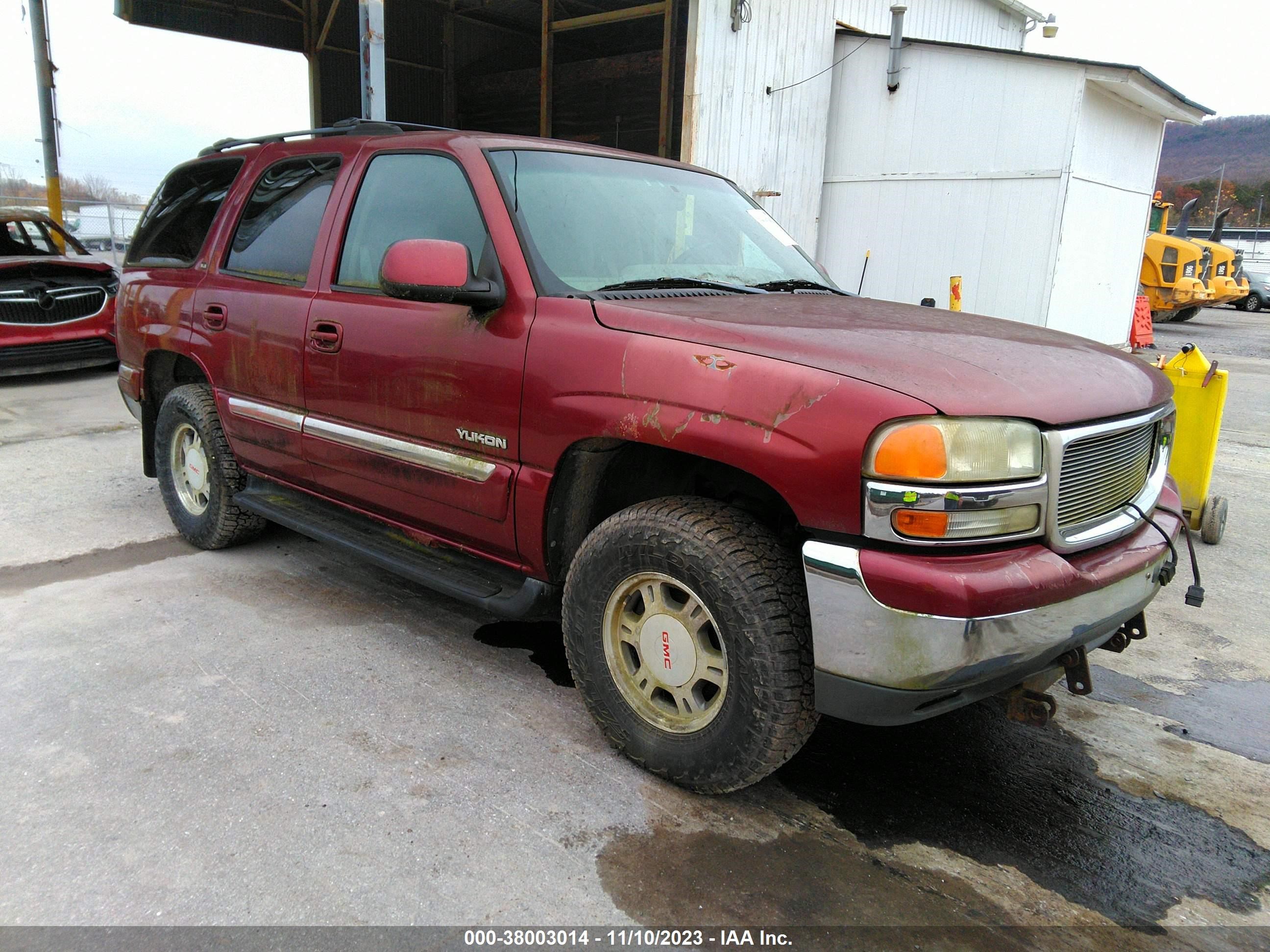 GMC YUKON 2001 1gkek13t41r161190