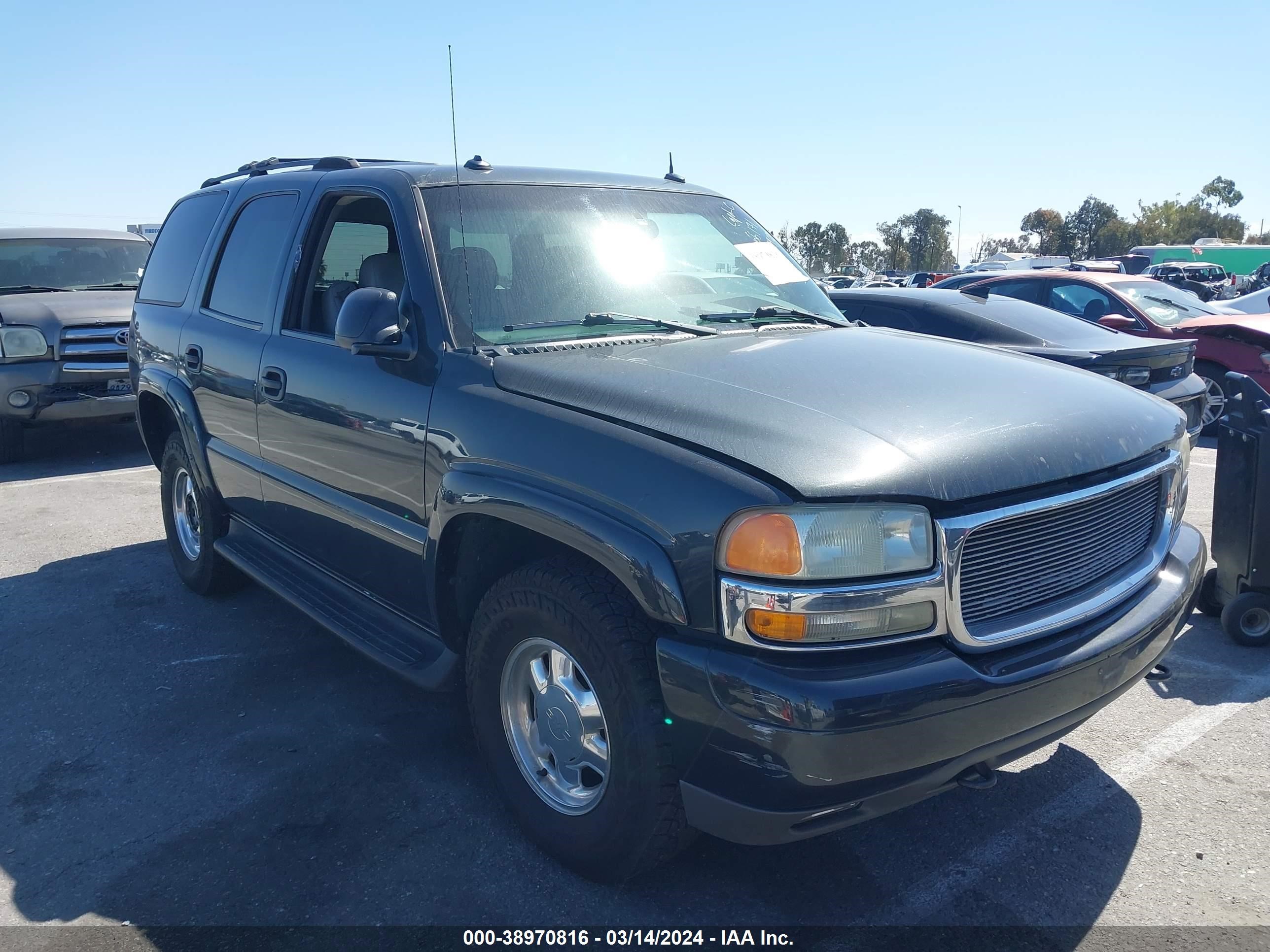 GMC YUKON 2003 1gkek13t43r289576