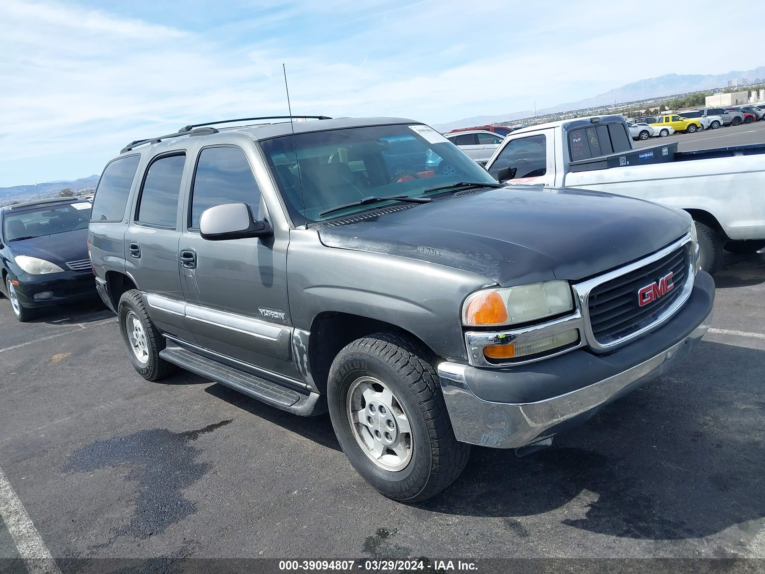 GMC YUKON 2001 1gkek13t51j221895