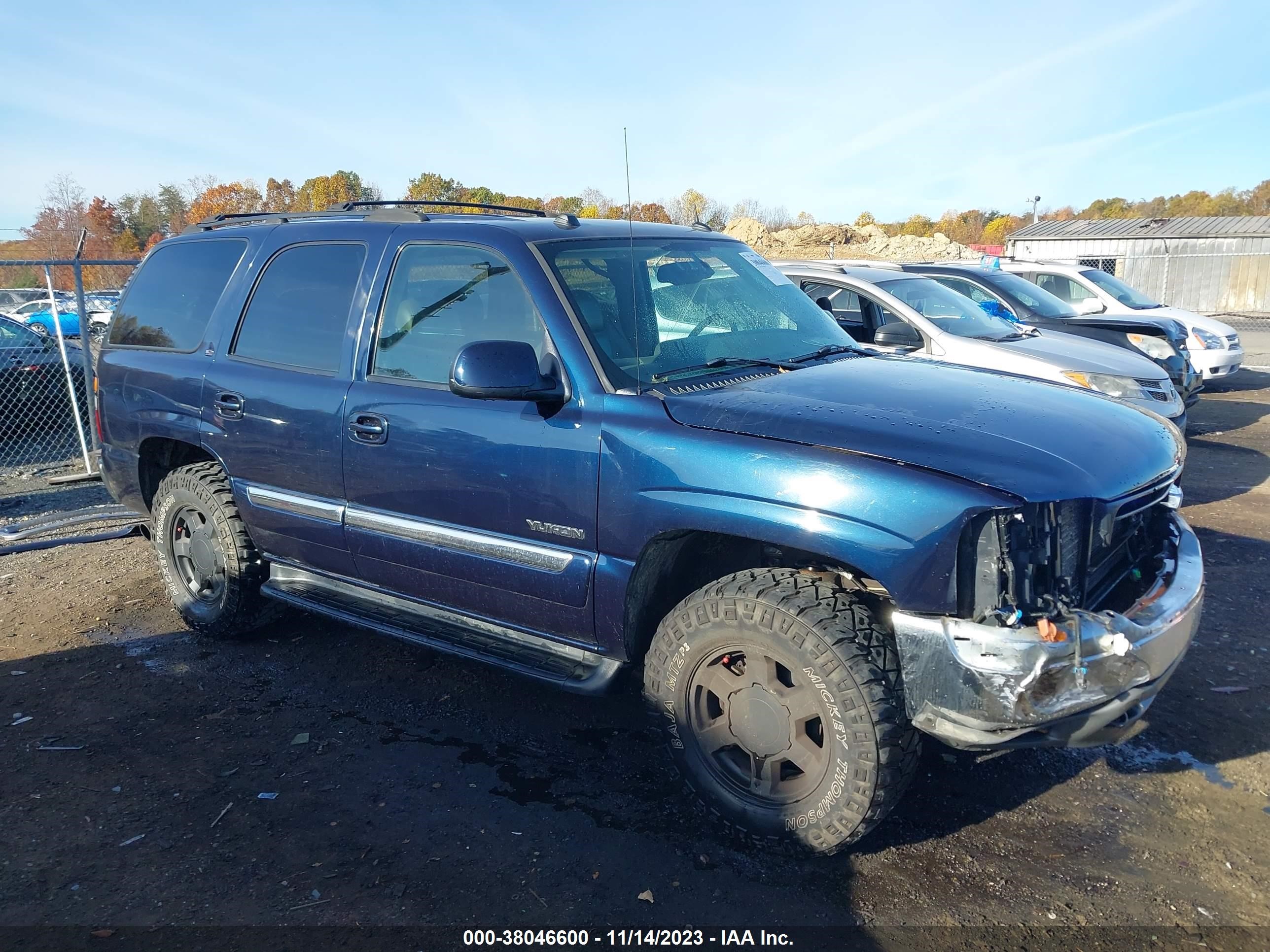 GMC YUKON 2005 1gkek13t65r162654