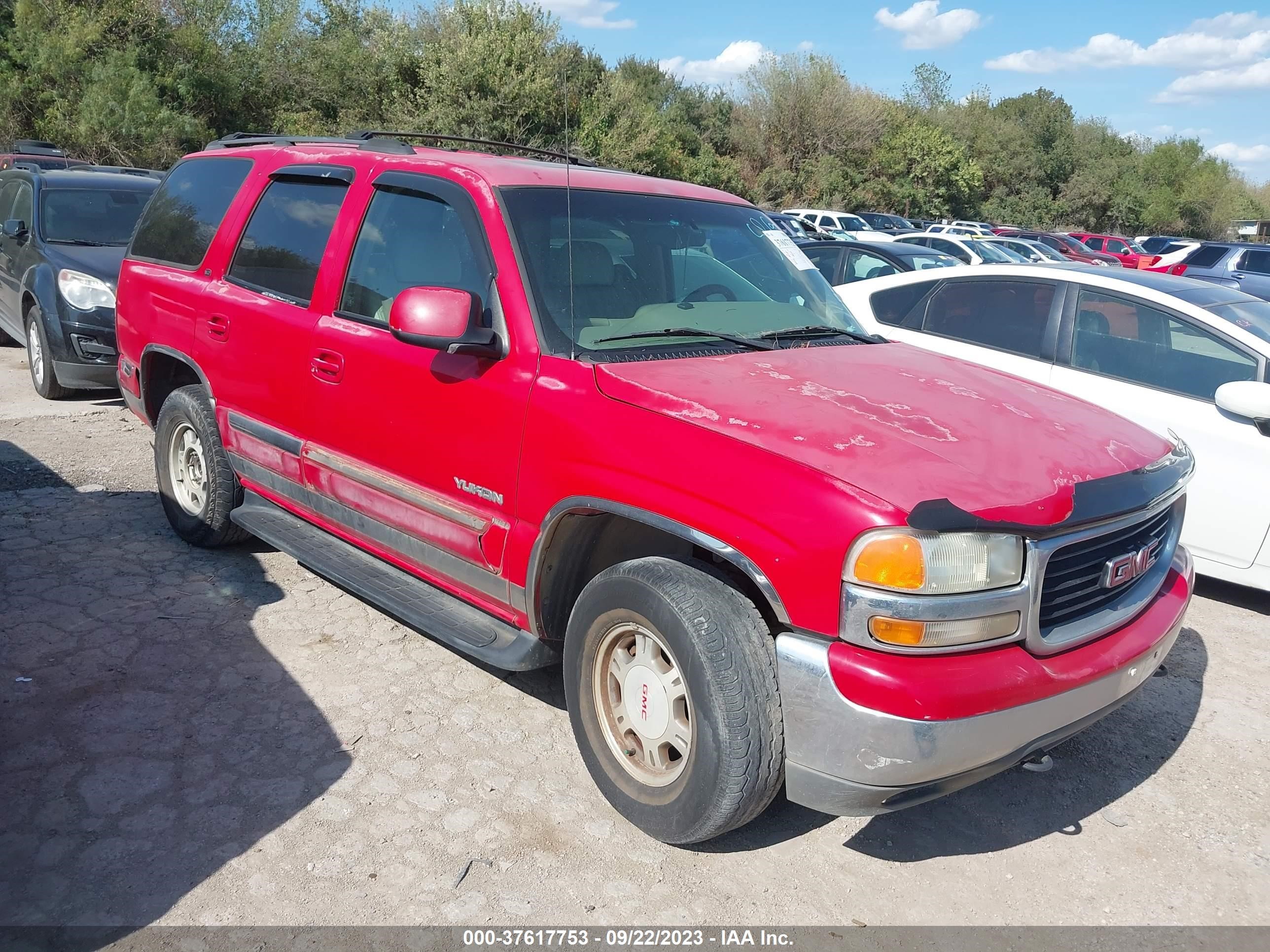 GMC YUKON 2001 1gkek13t81j184616