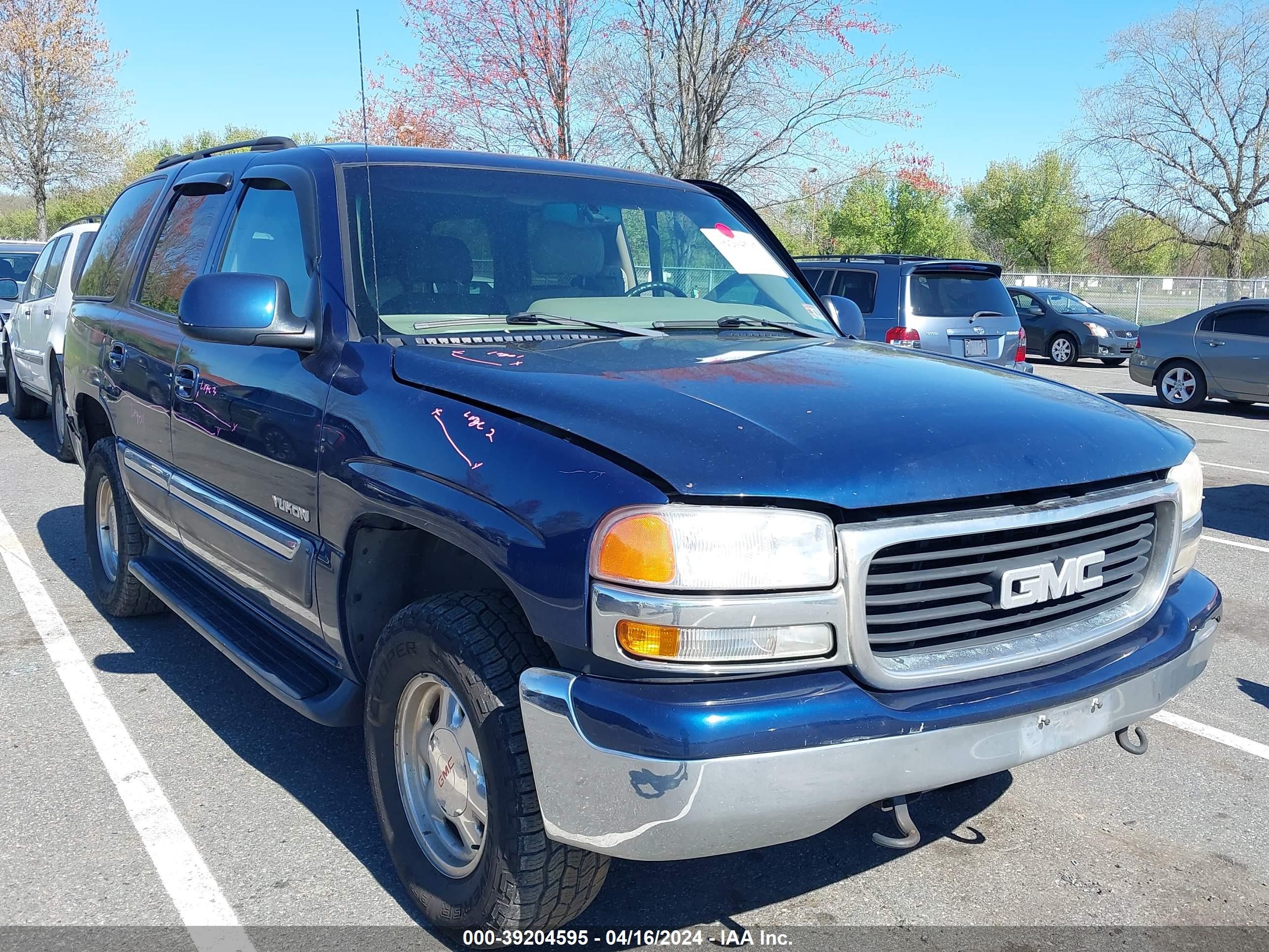 GMC YUKON 2001 1gkek13t81r152184